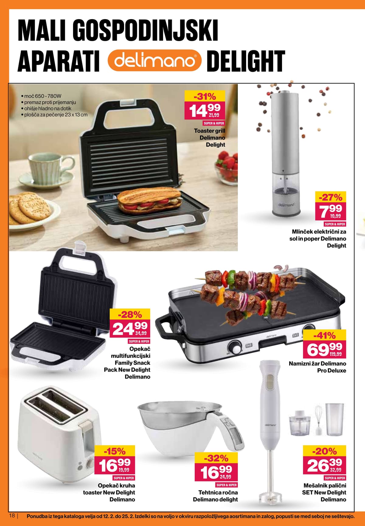 Stran 18. Mercator kataloga - Prihaja Čudovita Pomlad od 11.03.2026.