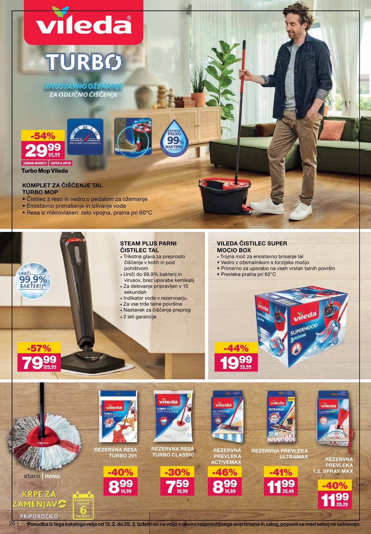 Stran 26. Mercator kataloga - Prihaja Čudovita Pomlad od 11.03.2026.