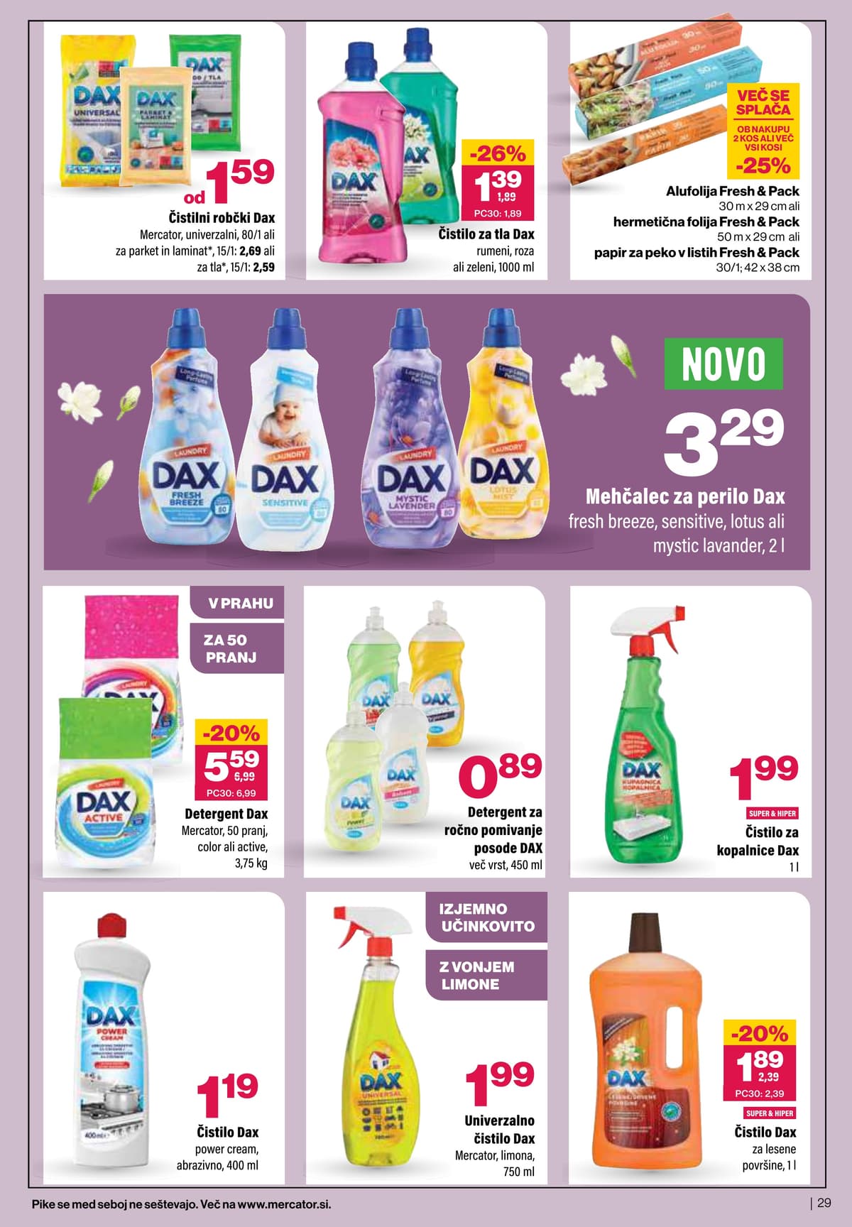 Stran 29. Mercator kataloga - Prihaja Čudovita Pomlad