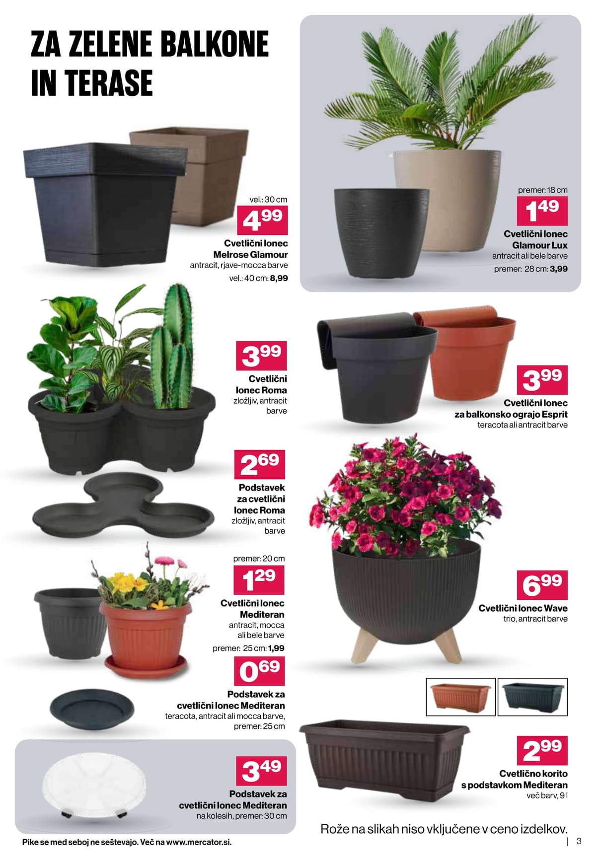 Stran 3. Mercator kataloga - Prihaja Čudovita Pomlad od 11.03.2026.