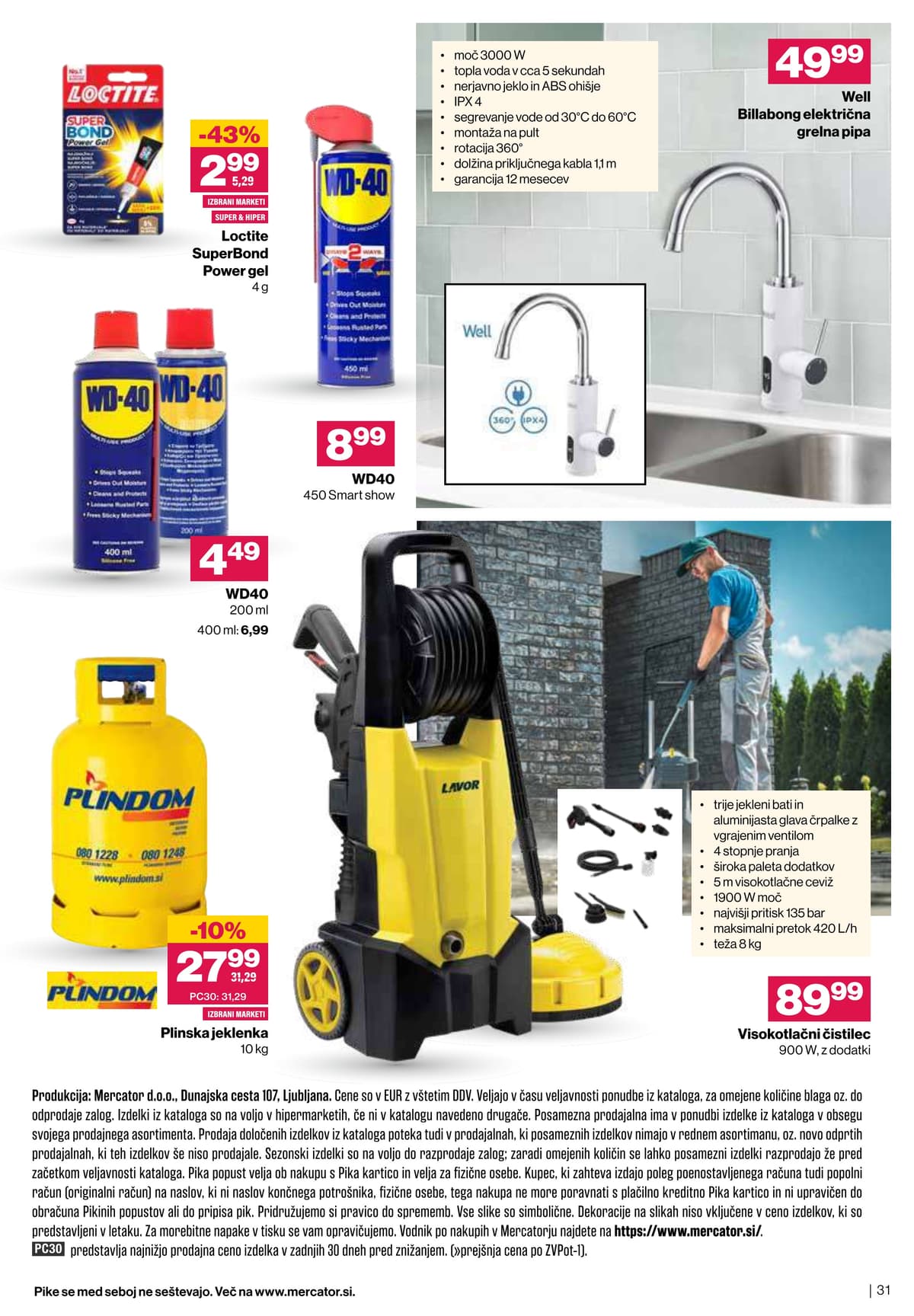 Stran 31. Mercator kataloga - Prihaja Čudovita Pomlad od 11.03.2026.