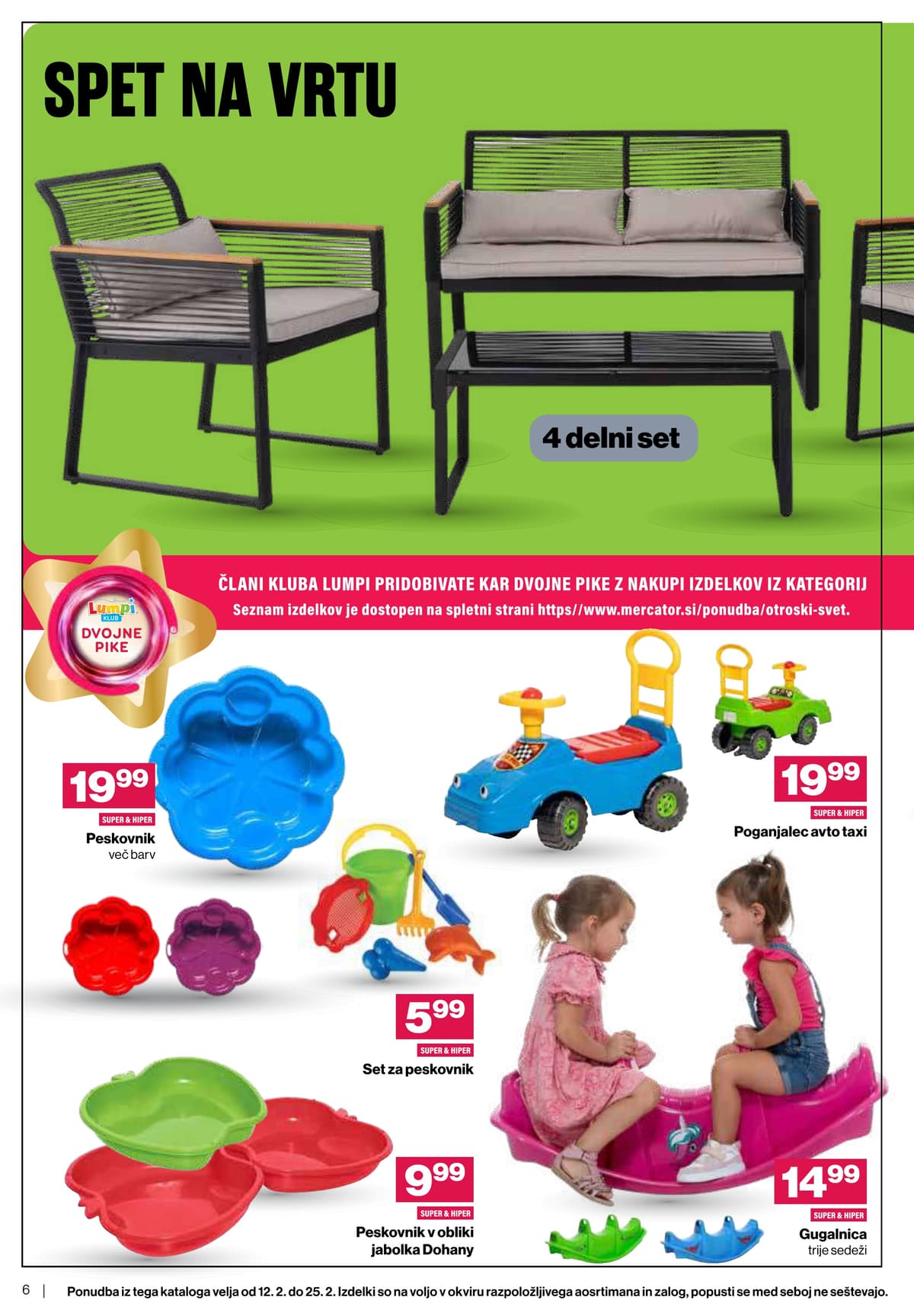 Stran 6. Mercator kataloga - Prihaja Čudovita Pomlad od 11.03.2026.