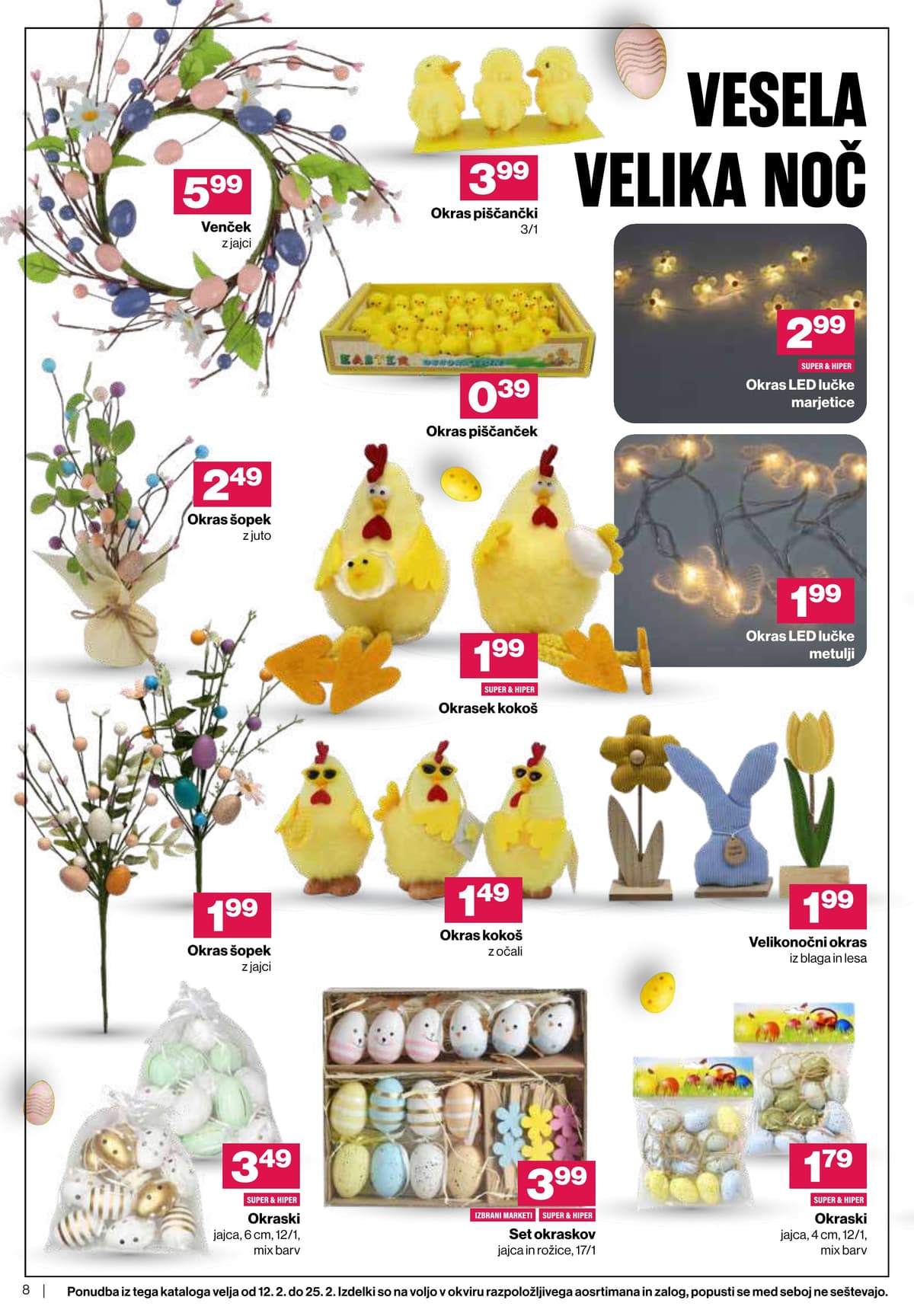 Stran 8. Mercator kataloga - Prihaja Čudovita Pomlad od 11.03.2026.