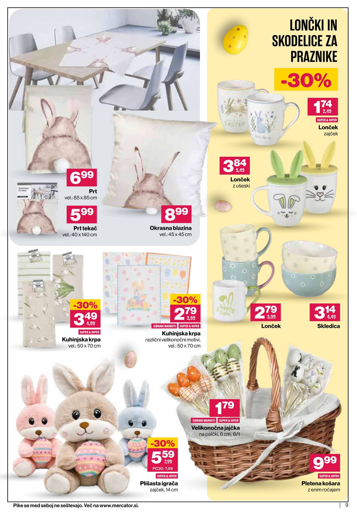 Stran 9. Mercator kataloga - Prihaja Čudovita Pomlad od 11.03.2026.