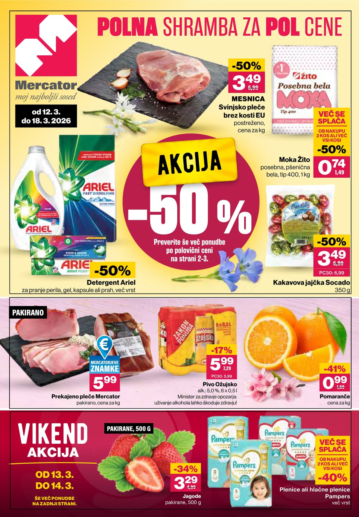 Stran 1. Mercator kataloga - Akcijska Ponudba