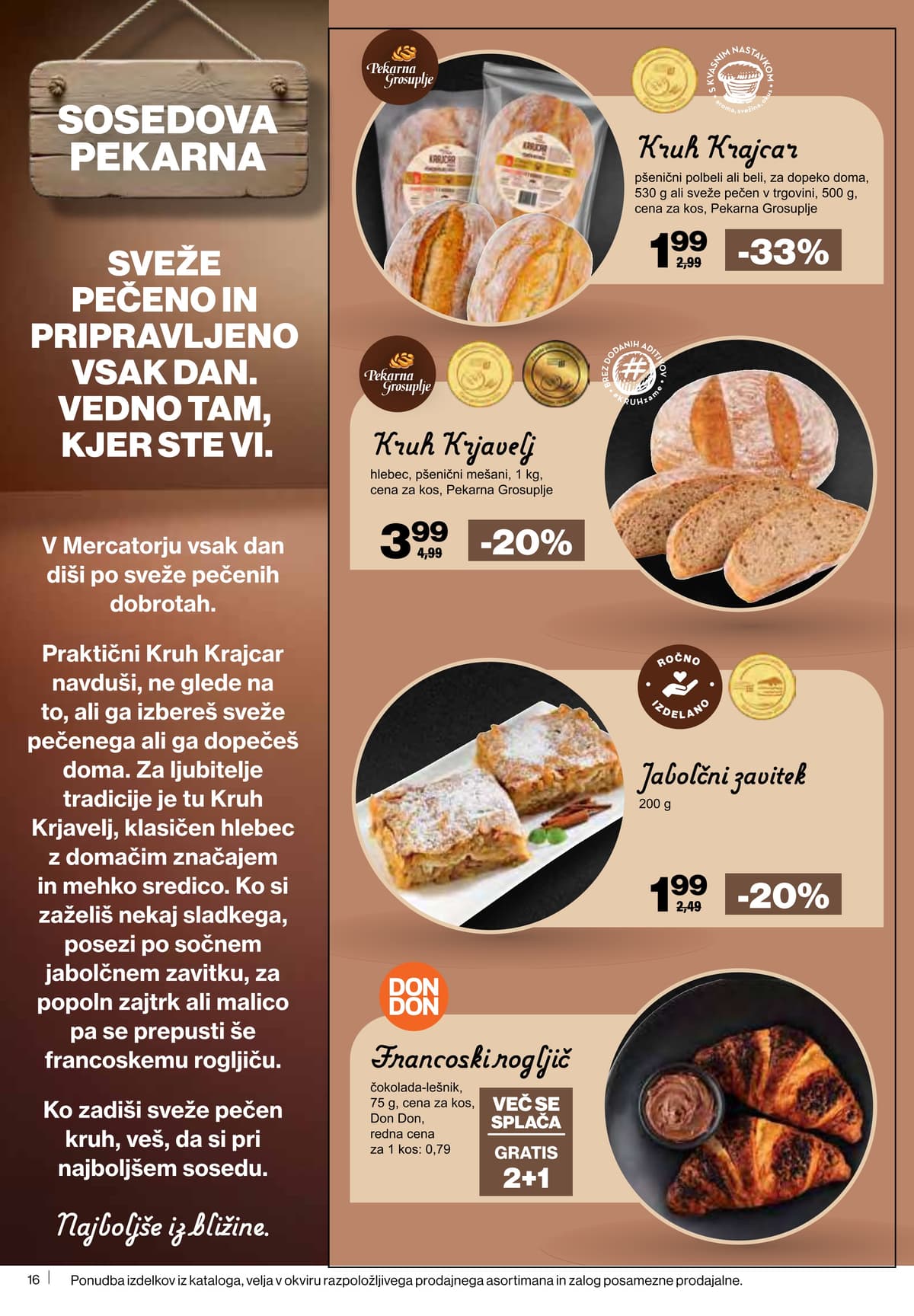 Stran 16. Mercator kataloga - Akcijska Ponudba