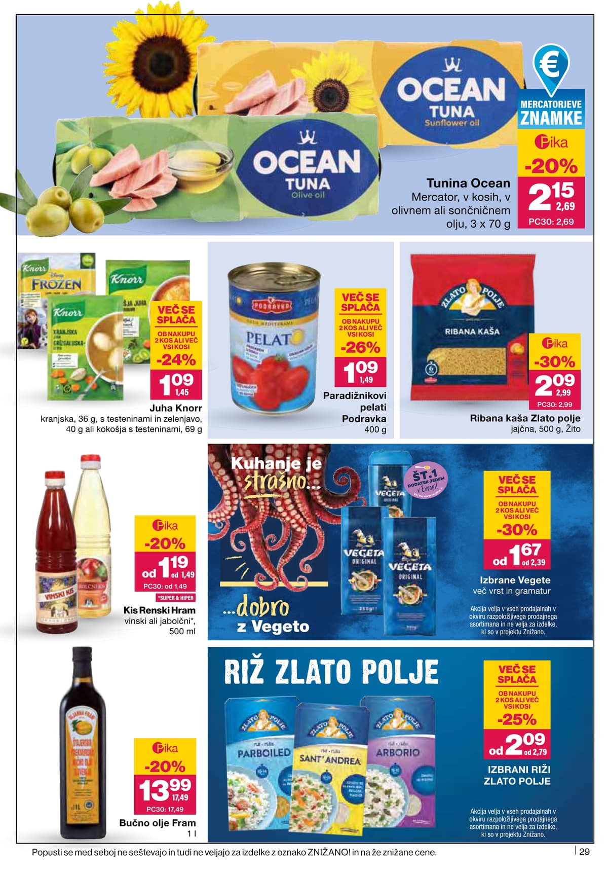 Stran 29. Mercator kataloga - Akcijska Ponudba