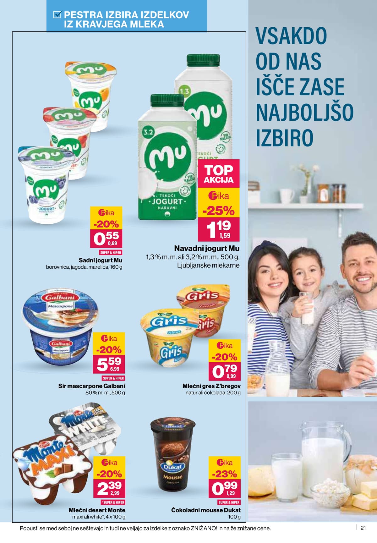 Stran 21. Mercator kataloga - Akcijska Ponudba od 18.03.2026.