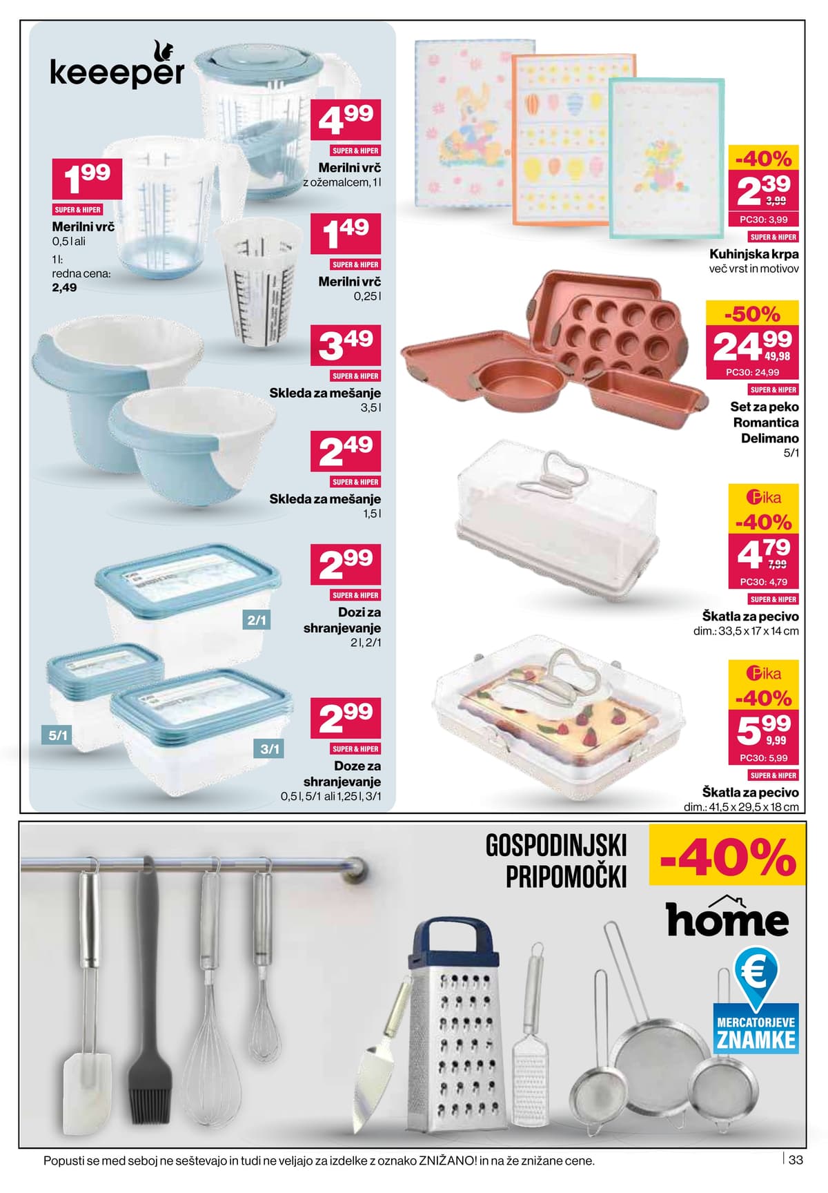 Stran 33. Mercator kataloga - Akcijska Ponudba