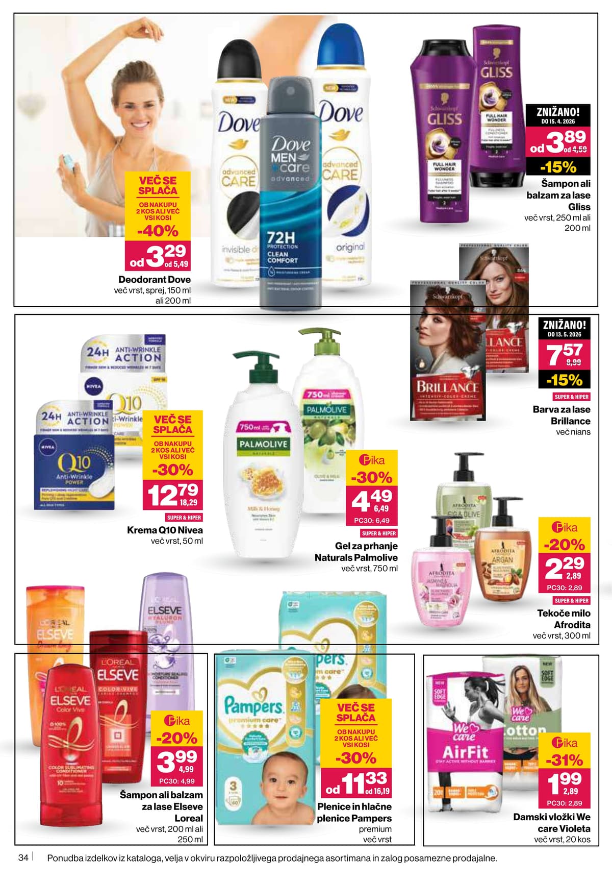 Stran 34. Mercator kataloga - Akcijska Ponudba