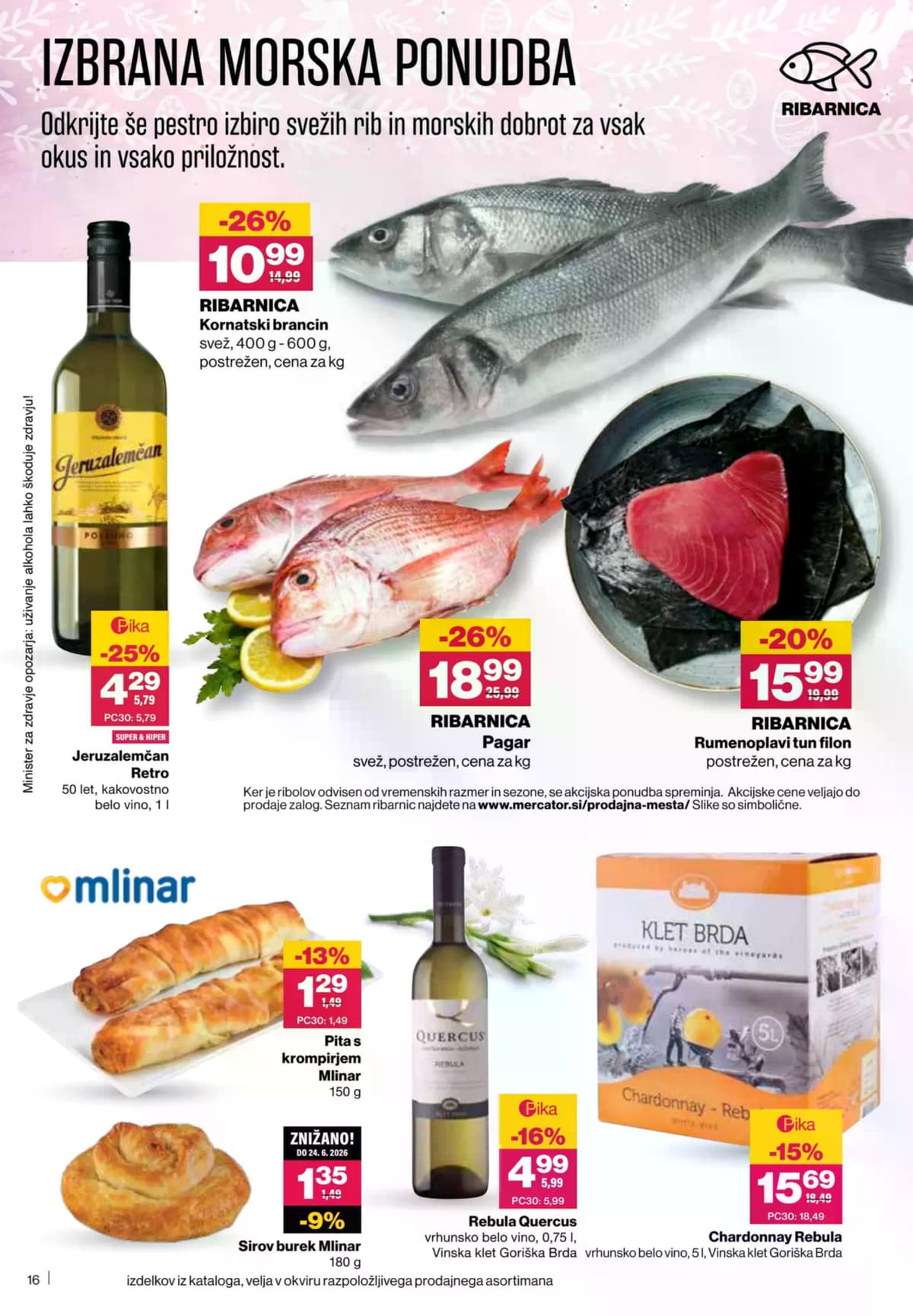 Stran 16. Mercator kataloga - Akcijska Ponudba od 24.03.2026.