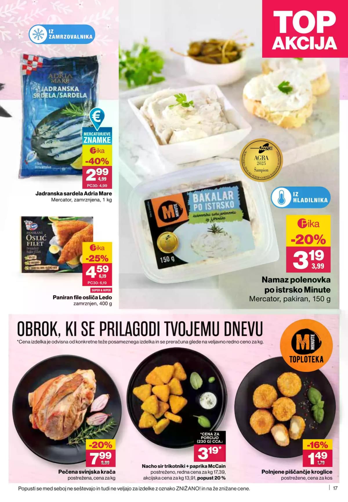 Stran 17. Mercator kataloga - Akcijska Ponudba od 24.03.2026.