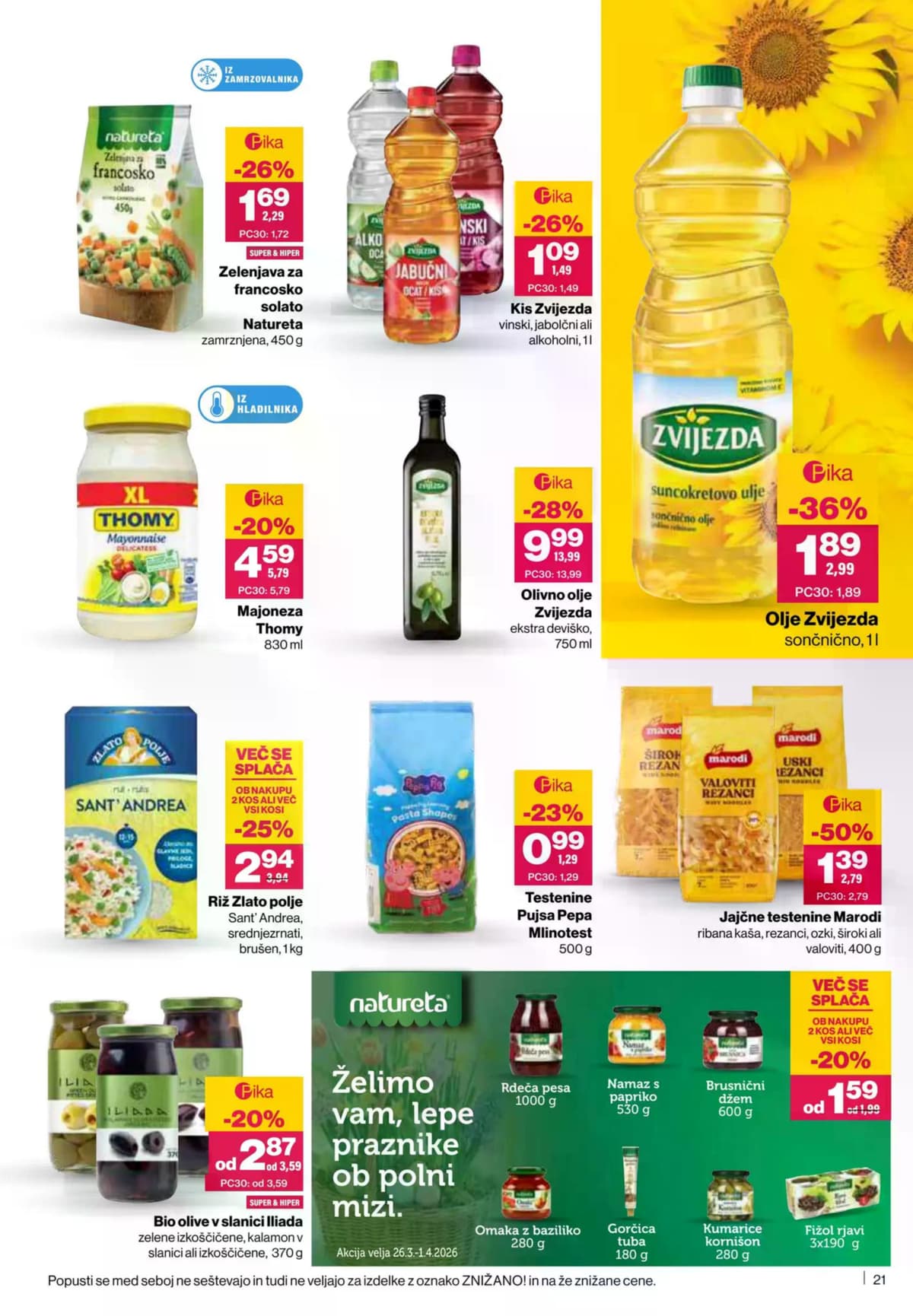 Stran 21. Mercator kataloga - Akcijska Ponudba od 24.03.2026.