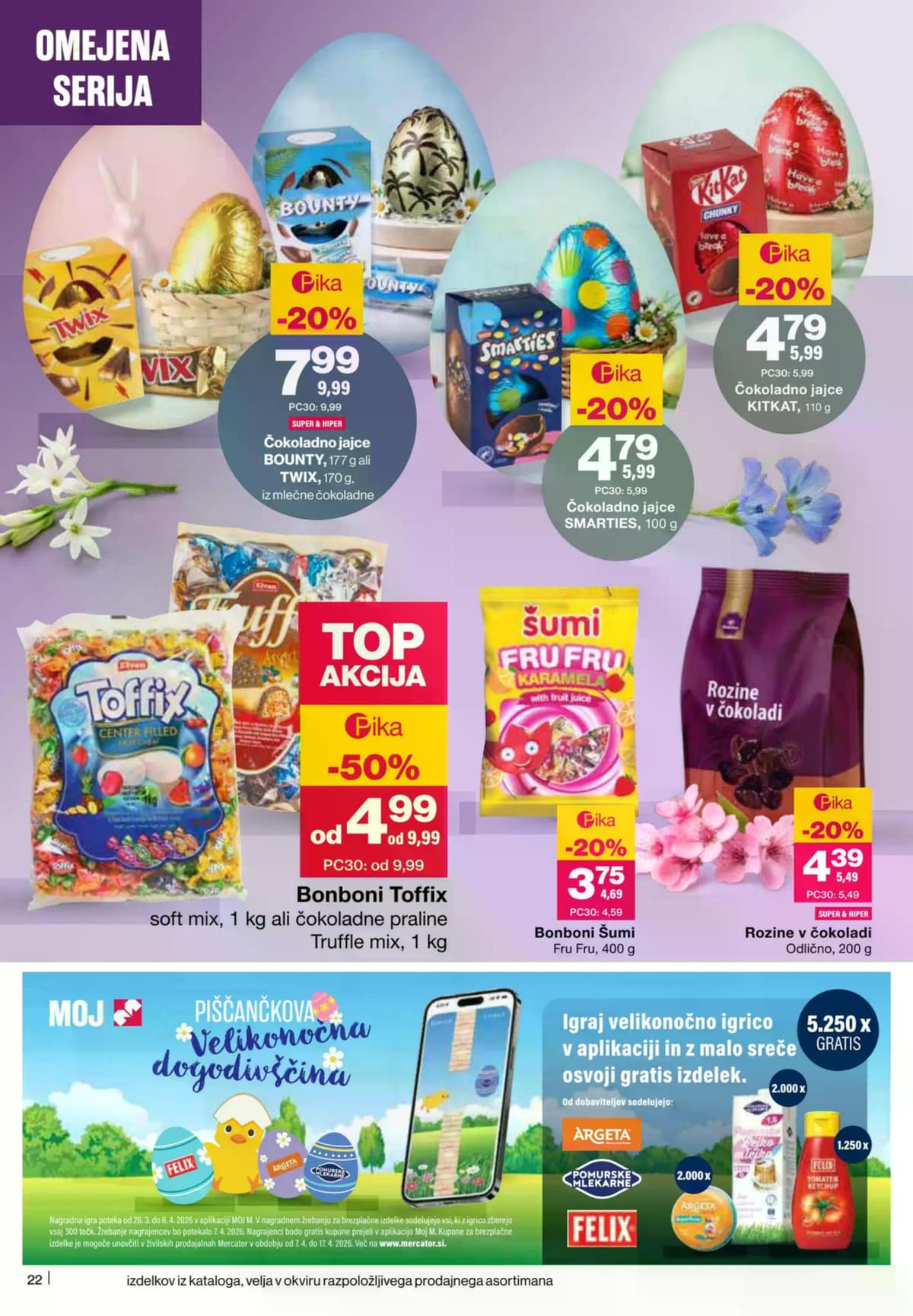 Stran 22. Mercator kataloga - Akcijska Ponudba od 24.03.2026.