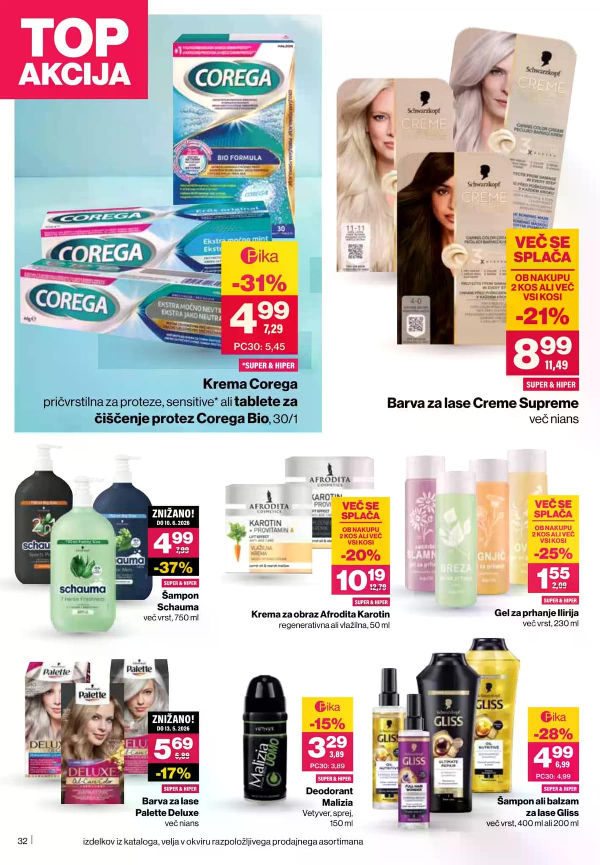 Stran 32. Mercator kataloga - Akcijska Ponudba od 24.03.2026.