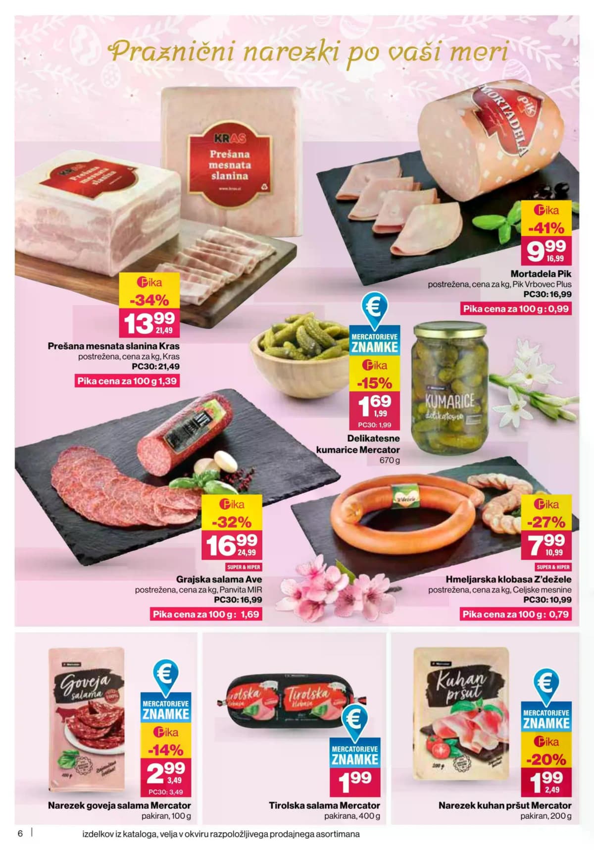 Stran 6. Mercator kataloga - Akcijska Ponudba od 24.03.2026.