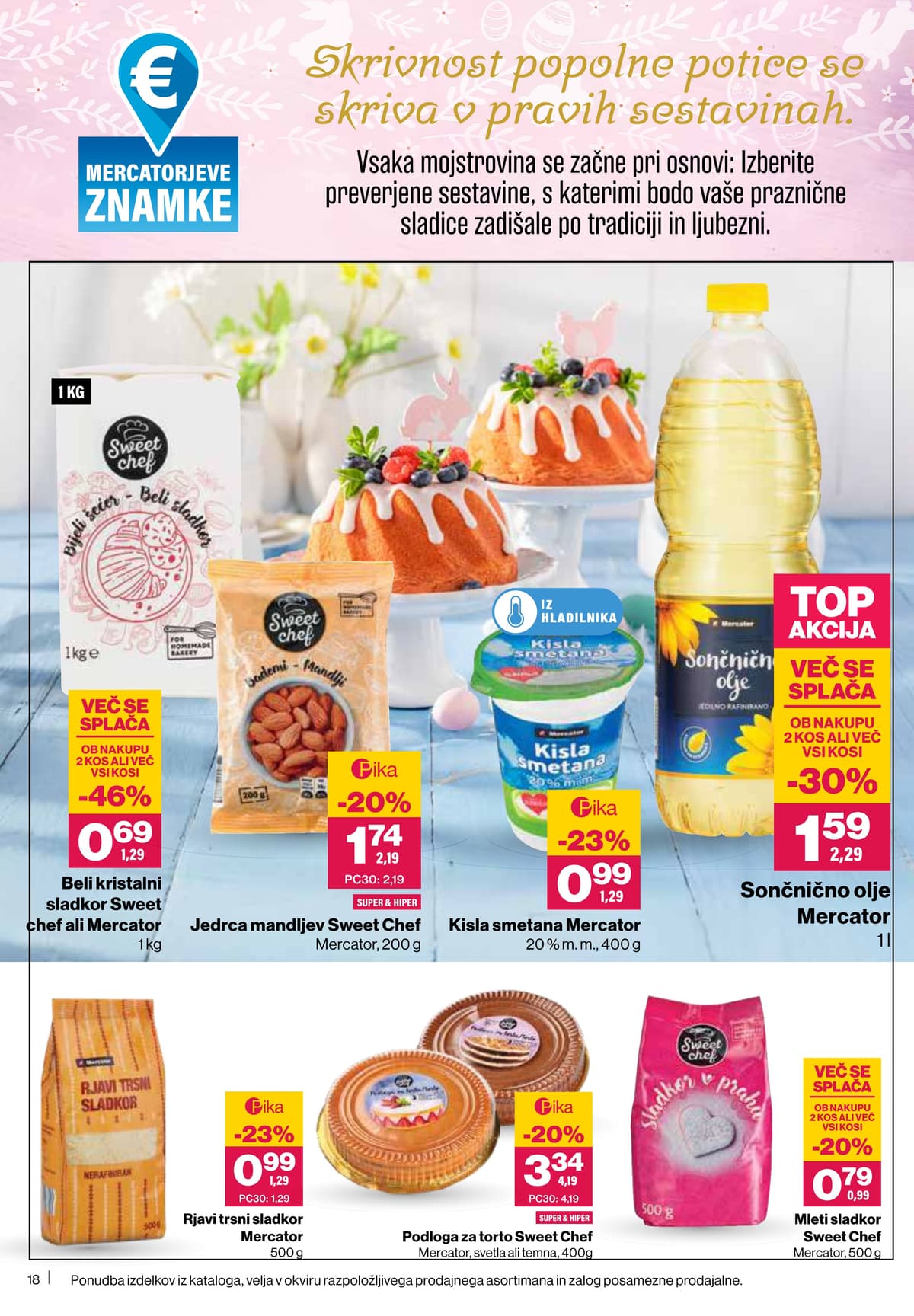 Stran 18. Mercator kataloga - Akcijska Ponudba od 31.03.2026.