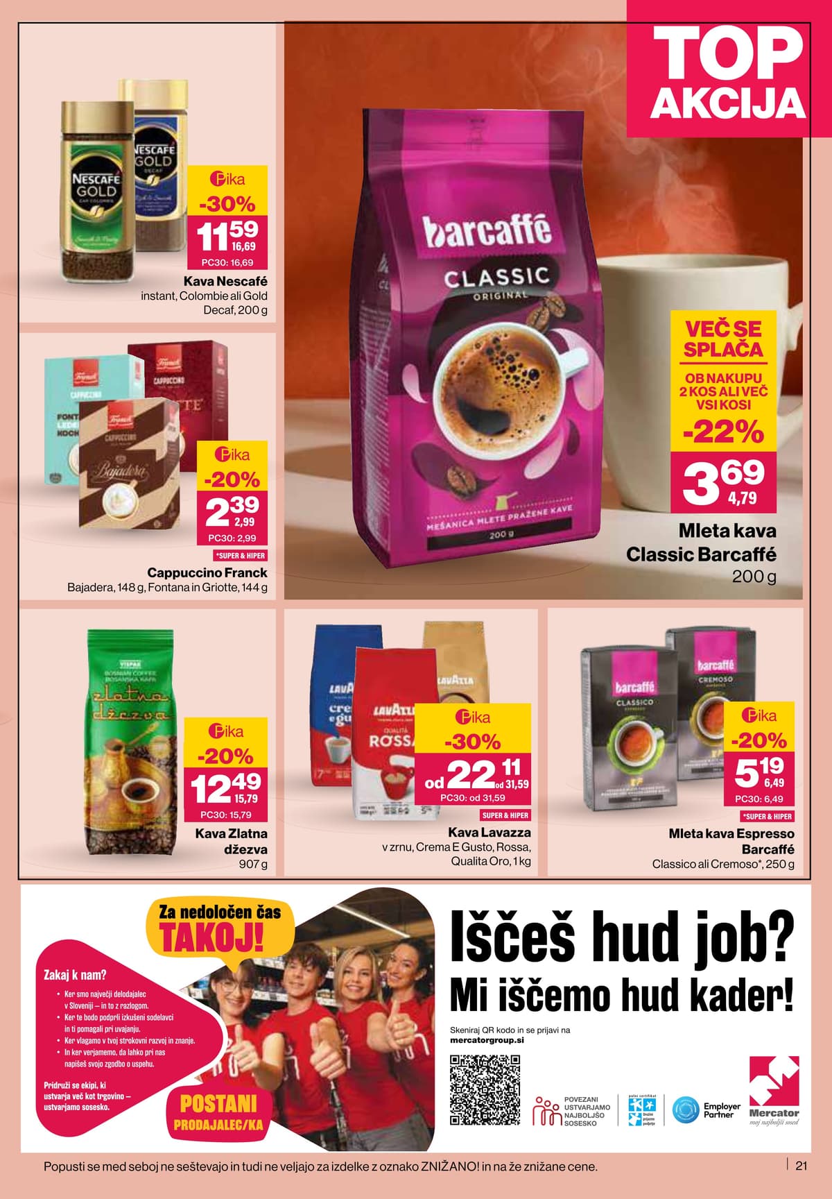 Stran 21. Mercator kataloga - Akcijska Ponudba od 31.03.2026.