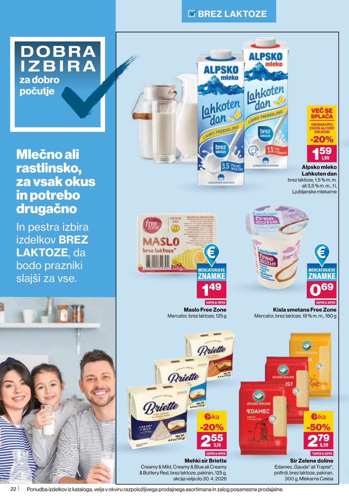 Stran 22. Mercator kataloga - Akcijska Ponudba