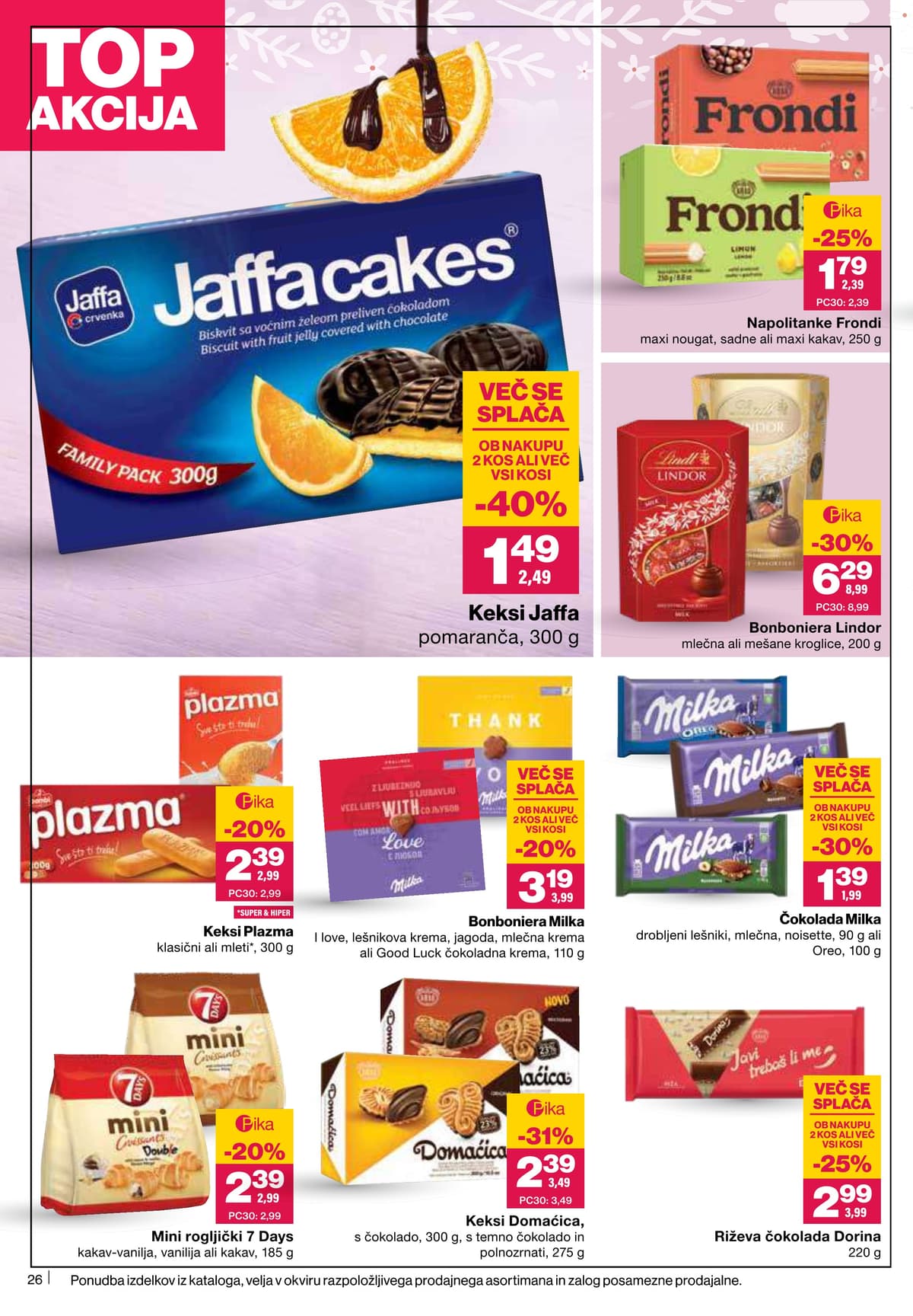 Stran 26. Mercator kataloga - Akcijska Ponudba od 31.03.2026.