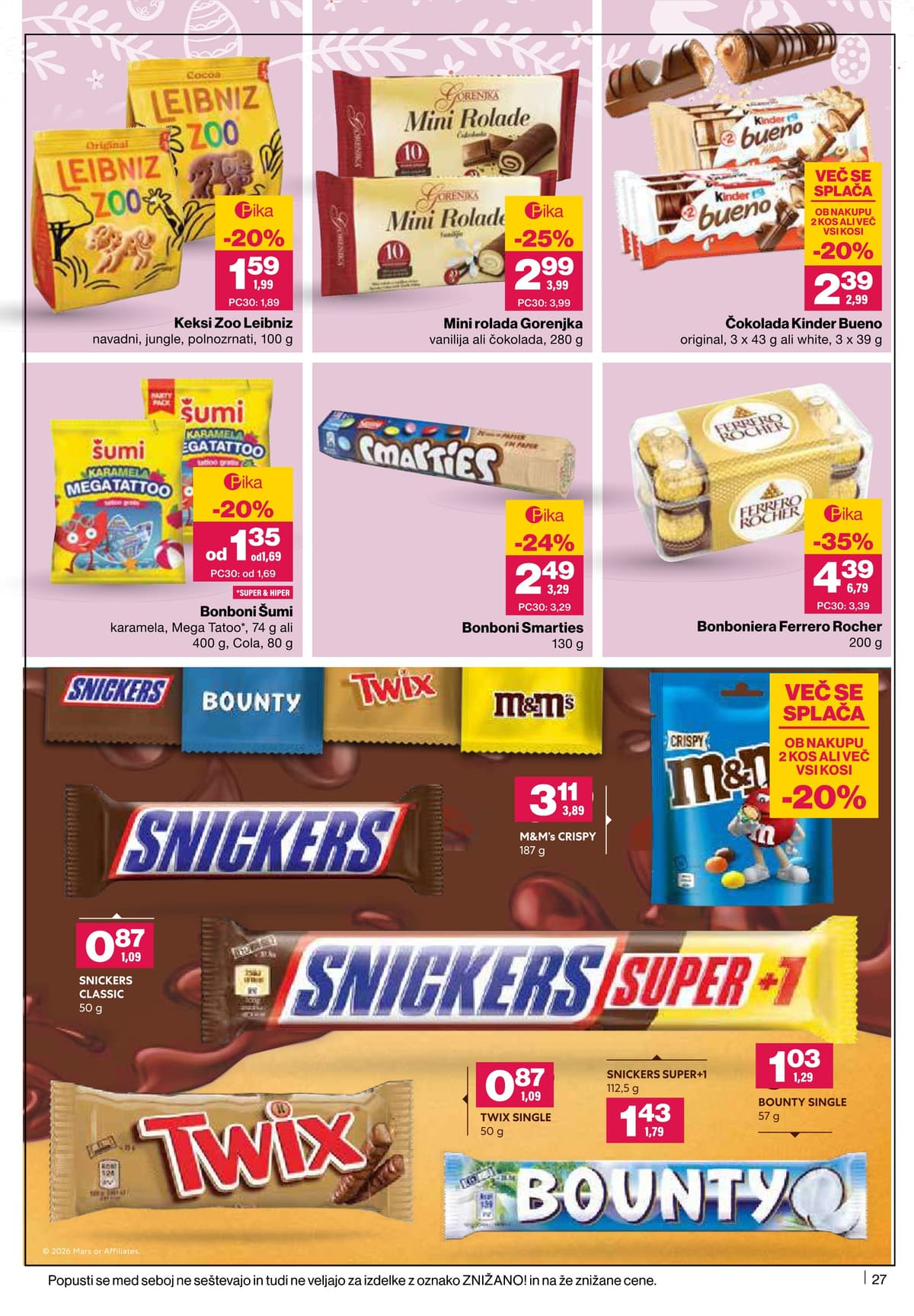 Stran 27. Mercator kataloga - Akcijska Ponudba od 31.03.2026.