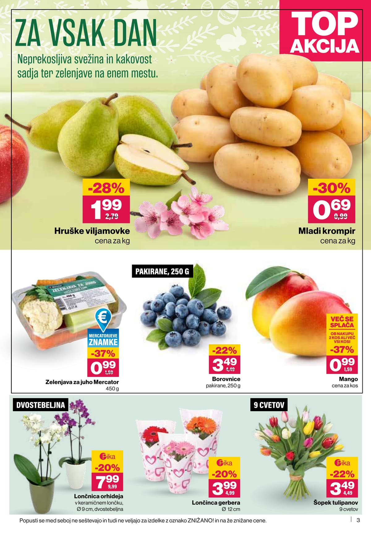 Stran 3. Mercator kataloga - Akcijska Ponudba od 31.03.2026.