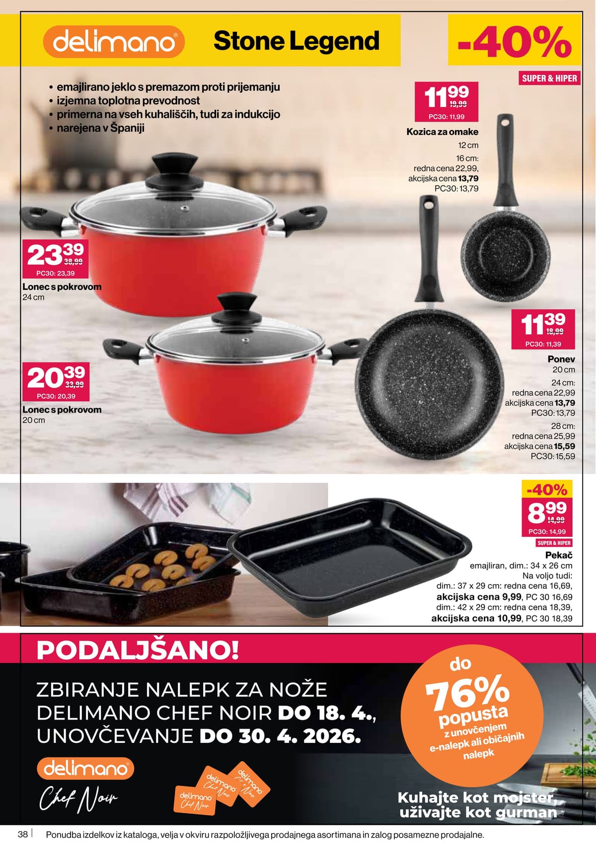 Stran 38. Mercator kataloga - Akcijska Ponudba od 31.03.2026.