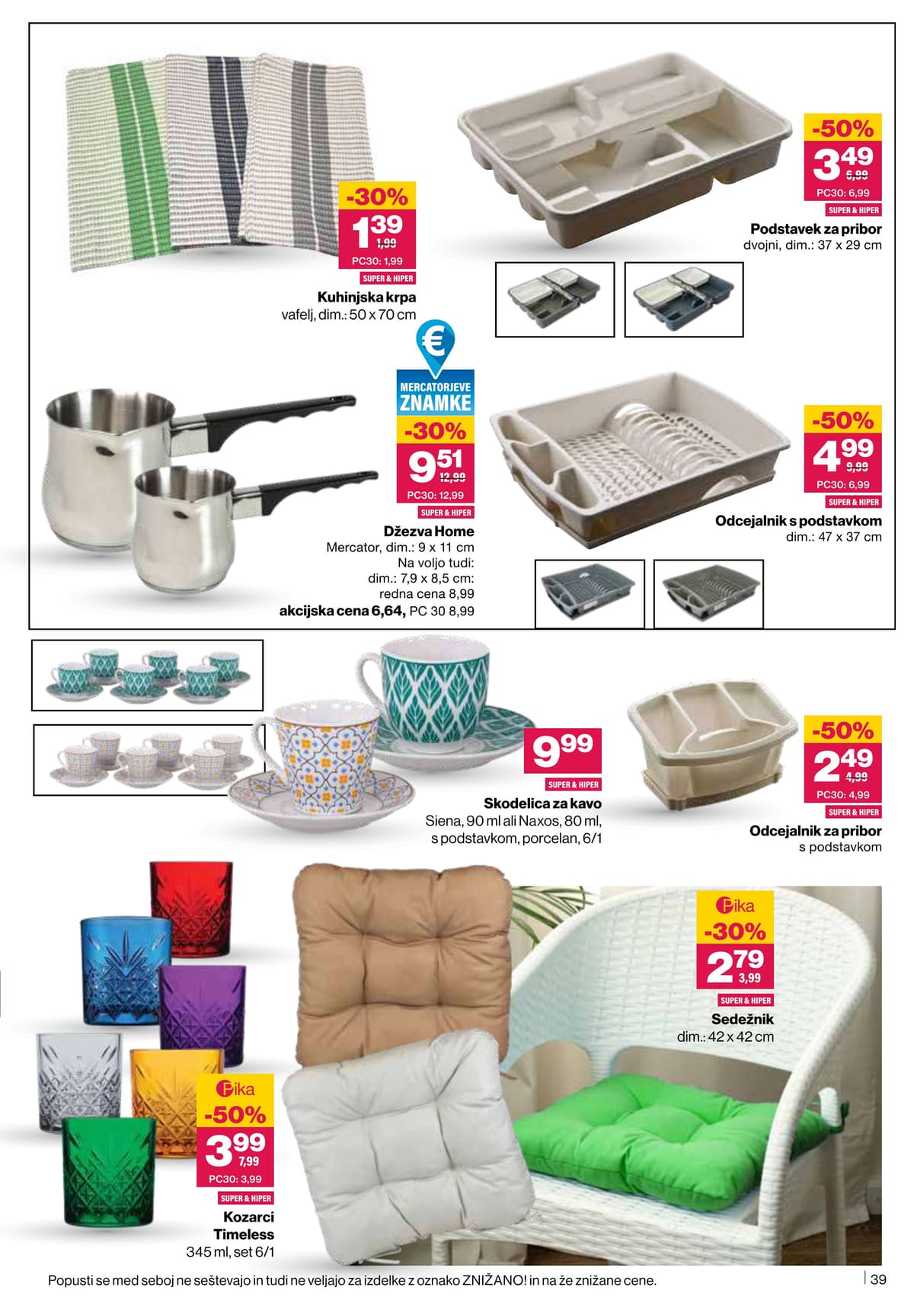 Stran 39. Mercator kataloga - Akcijska Ponudba od 31.03.2026.