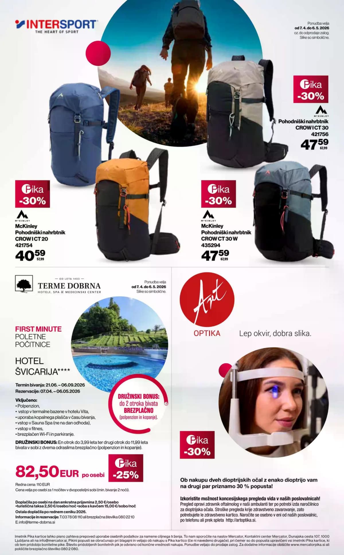 Stran 2. Mercator kataloga - Pika April 2026 od 27.03.2026.