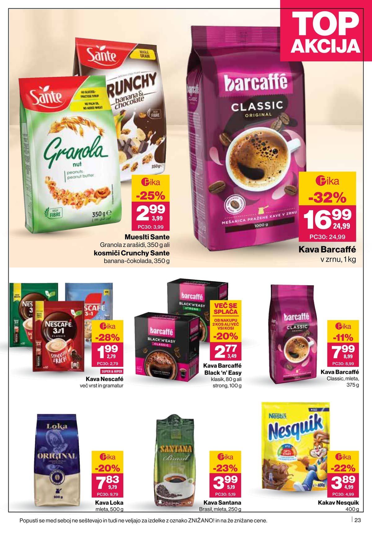 Stran 23. Mercator kataloga - Akcijska Ponudba od 07.04.2026.