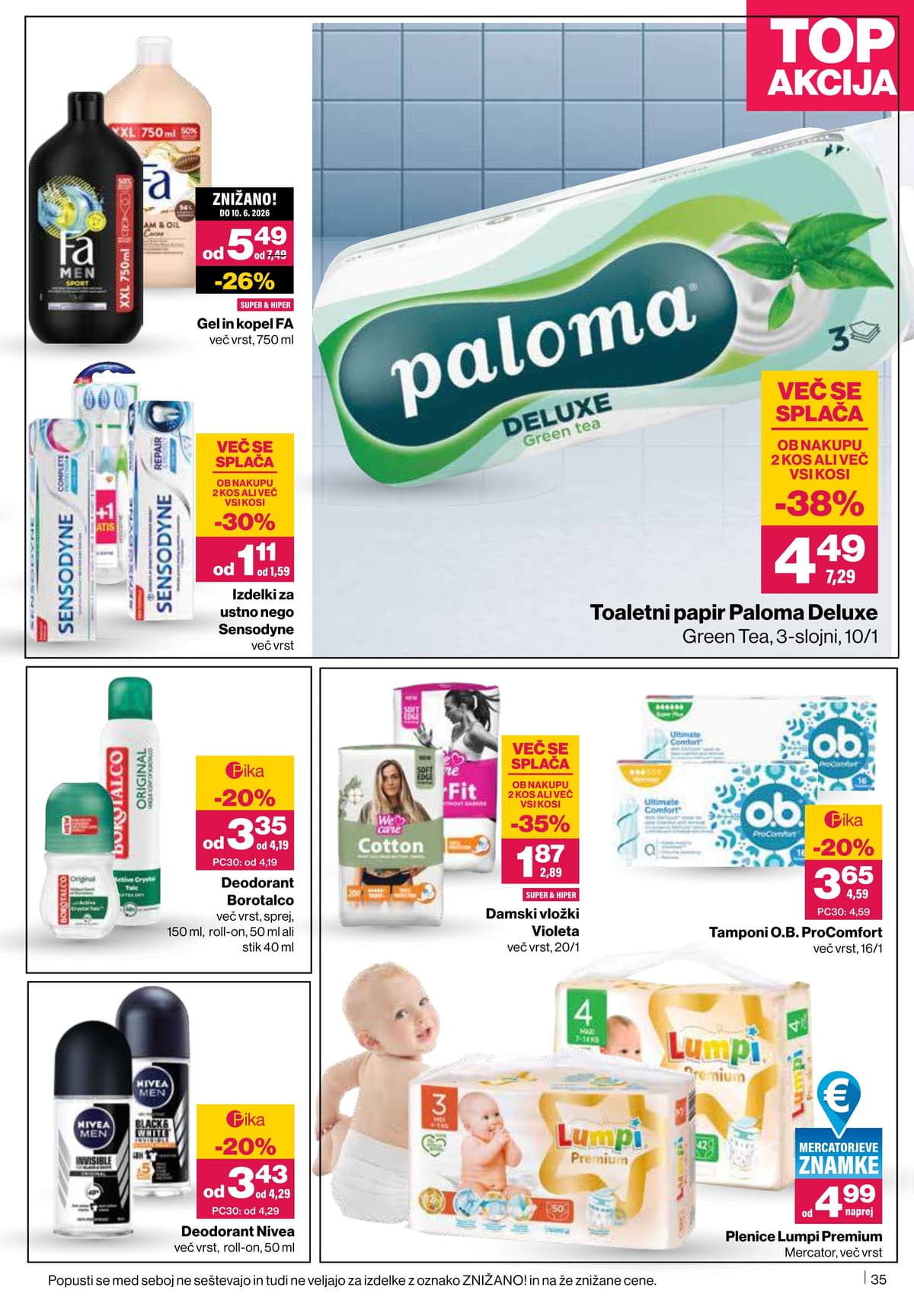 Stran 35. Mercator kataloga - Akcijska Ponudba