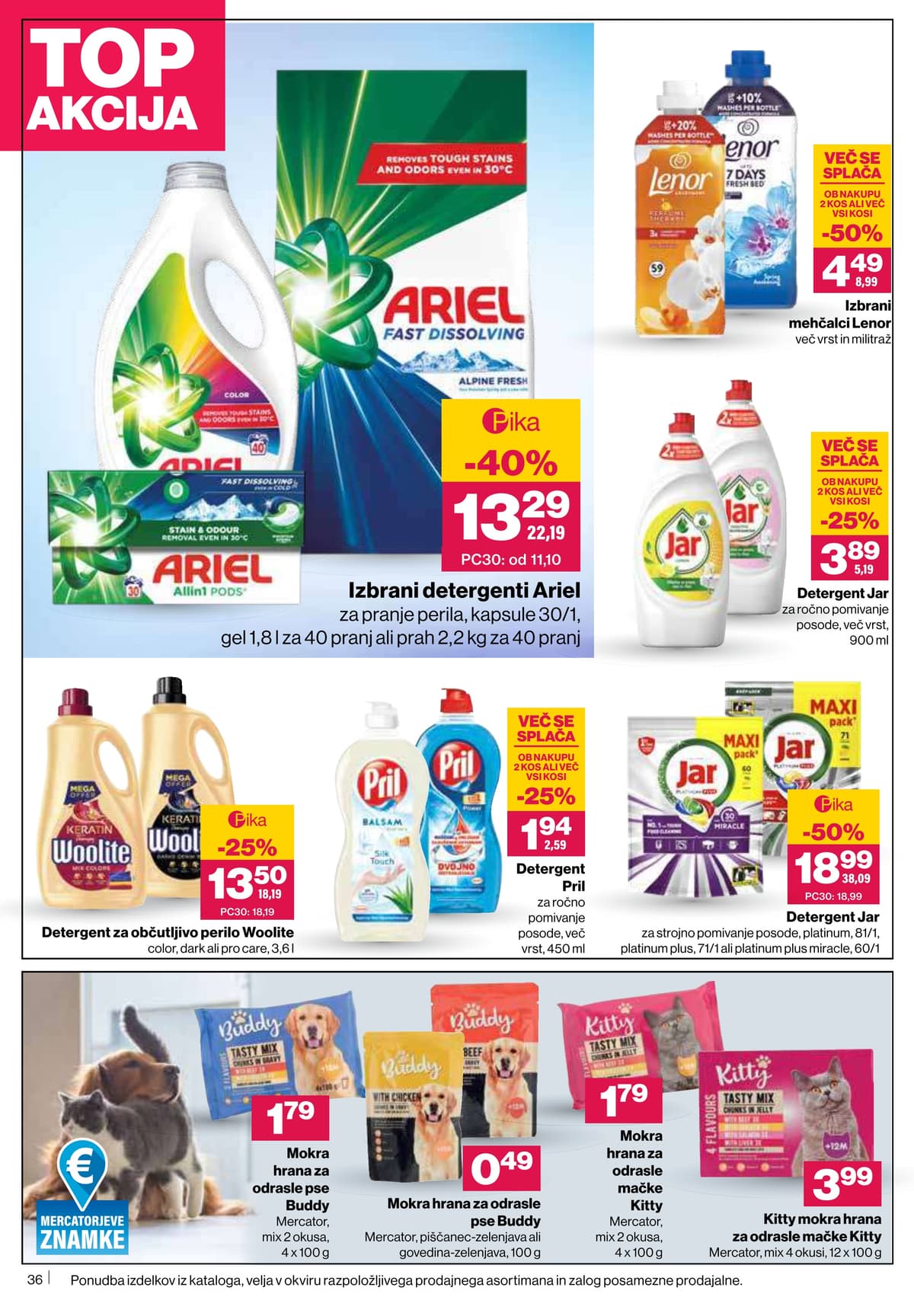 Stran 36. Mercator kataloga - Akcijska Ponudba od 07.04.2026.