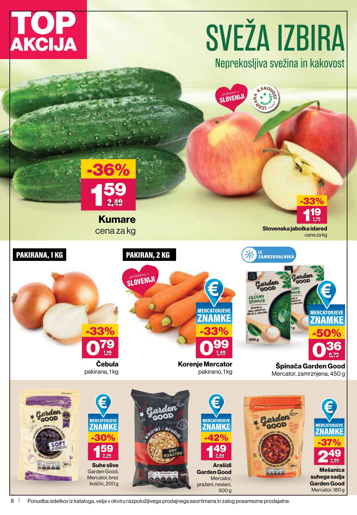 Stran 8. Mercator kataloga - Akcijska Ponudba