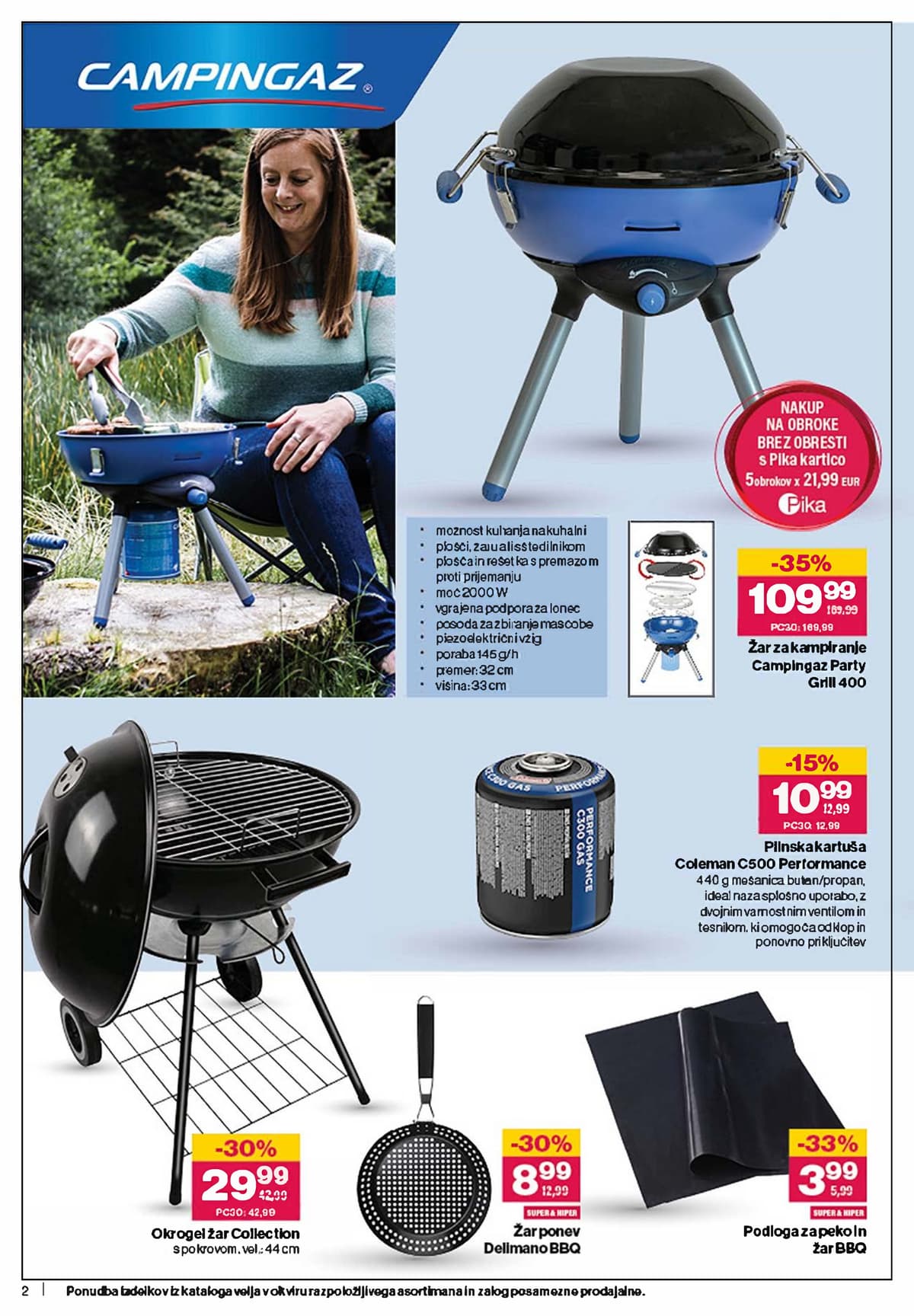 Stran 2. Mercator kataloga - Piknik od 15.04.2026.