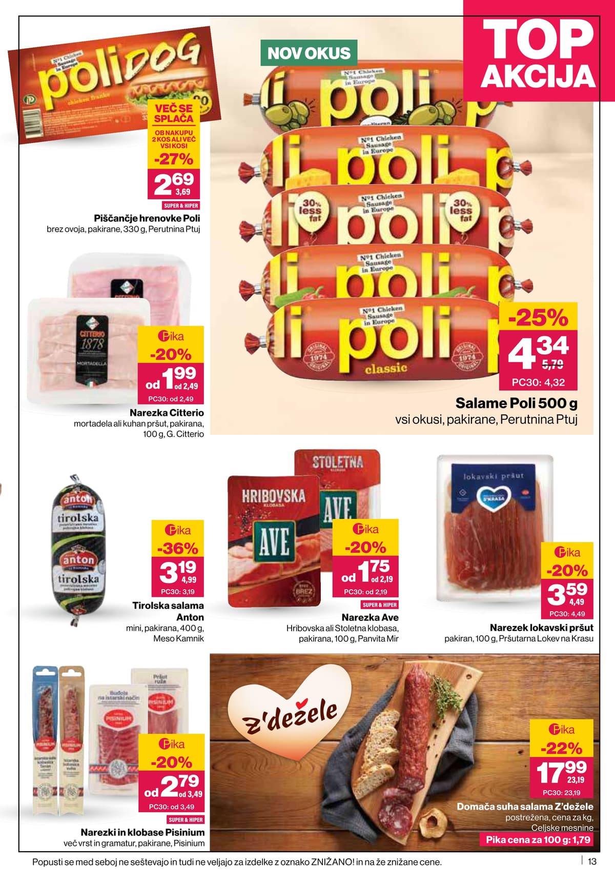 Stran 13. Mercator kataloga - Akcijska Ponudba od 14.04.2026.