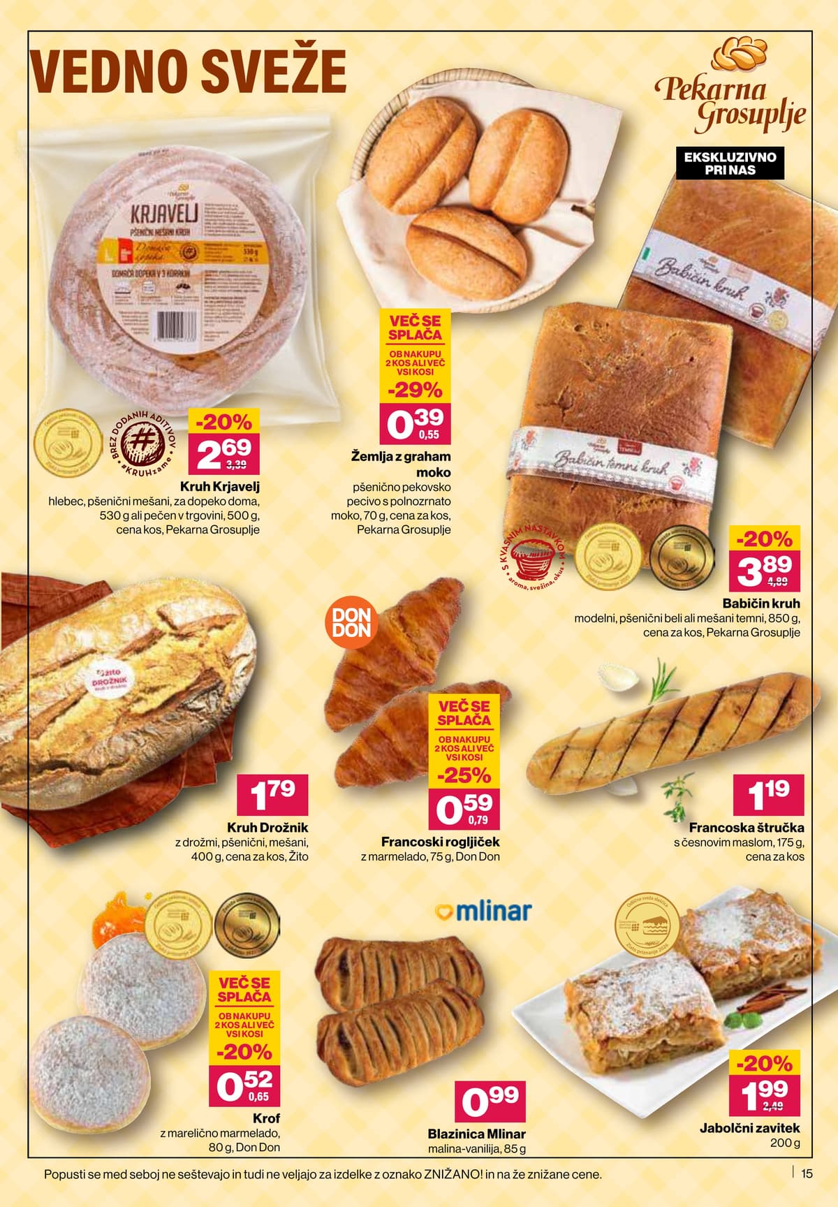 Stran 15. Mercator kataloga - Akcijska Ponudba od 14.04.2026.