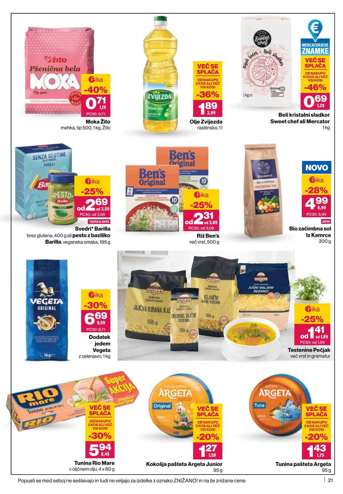 Stran 21. Mercator kataloga - Akcijska Ponudba