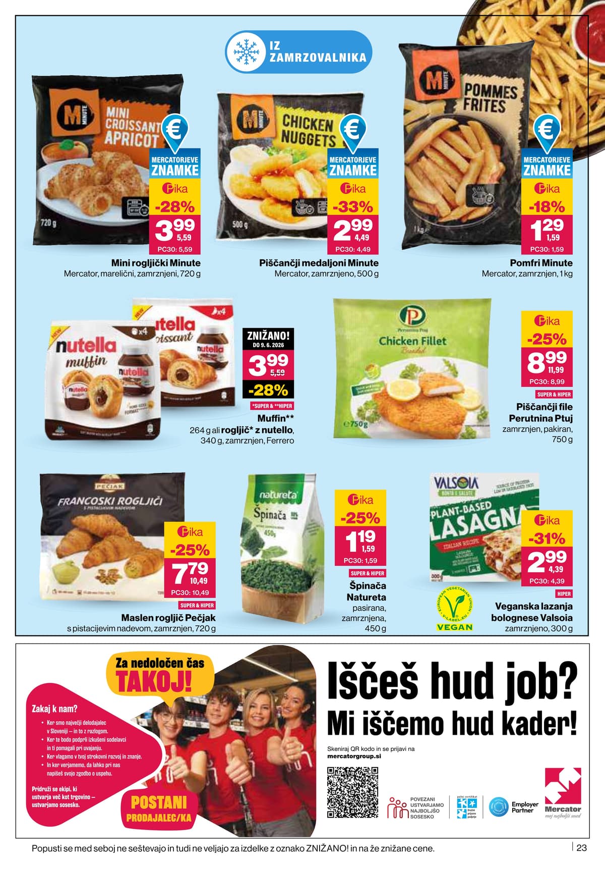 Stran 23. Mercator kataloga - Akcijska Ponudba od 14.04.2026.