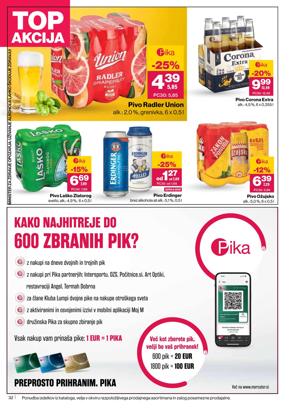Stran 32. Mercator kataloga - Akcijska Ponudba od 14.04.2026.