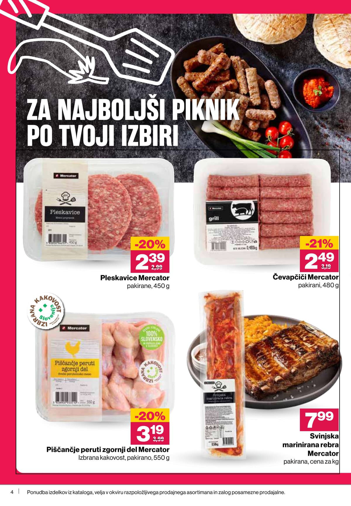 Stran 4. Mercator kataloga - Akcijska Ponudba od 14.04.2026.
