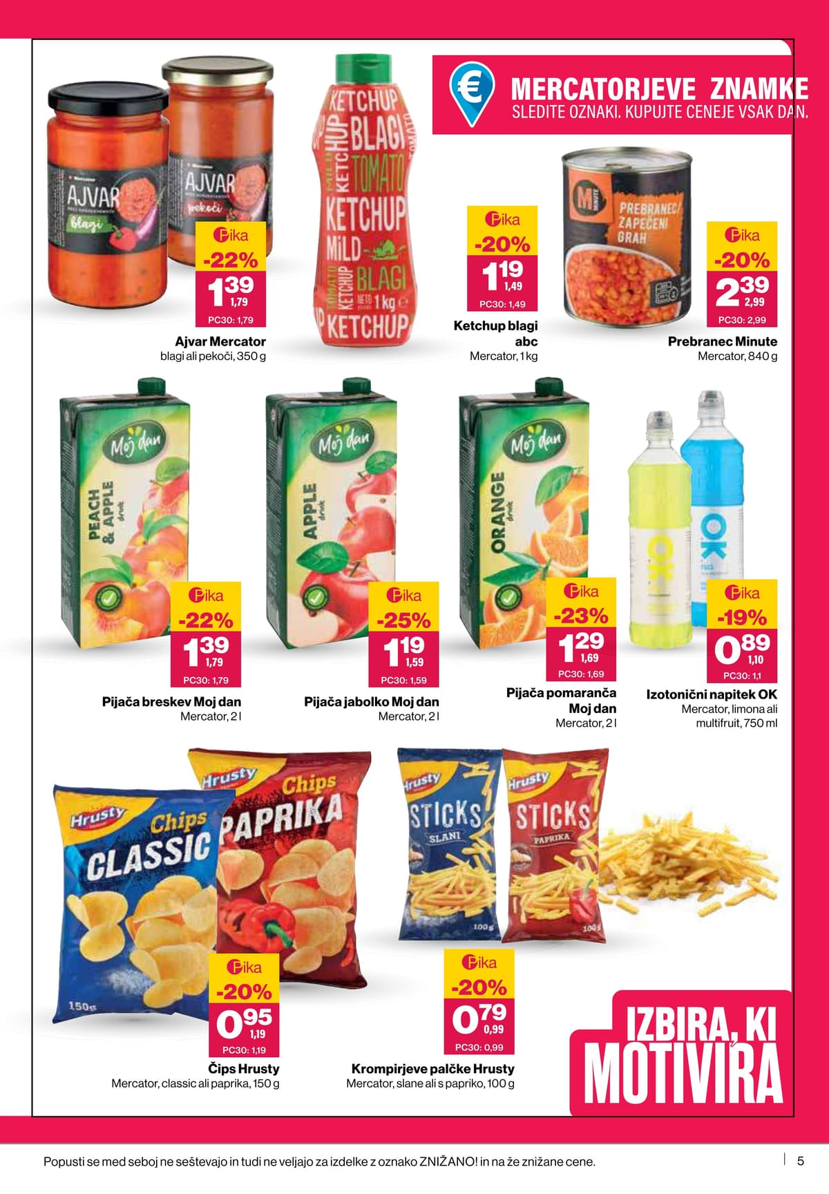 Stran 5. Mercator kataloga - Akcijska Ponudba