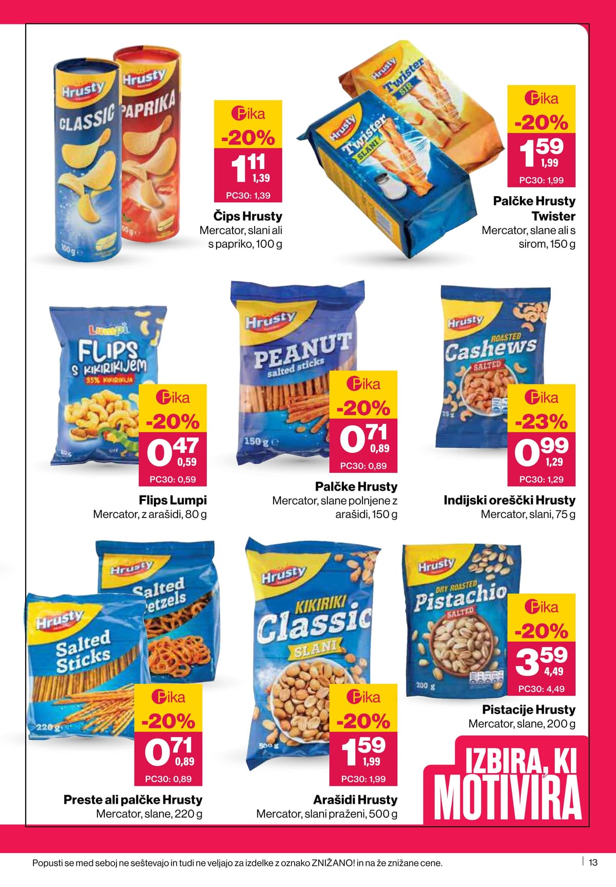 Stran 13. Mercator kataloga - Akcijska Ponudba od 21.04.2026.