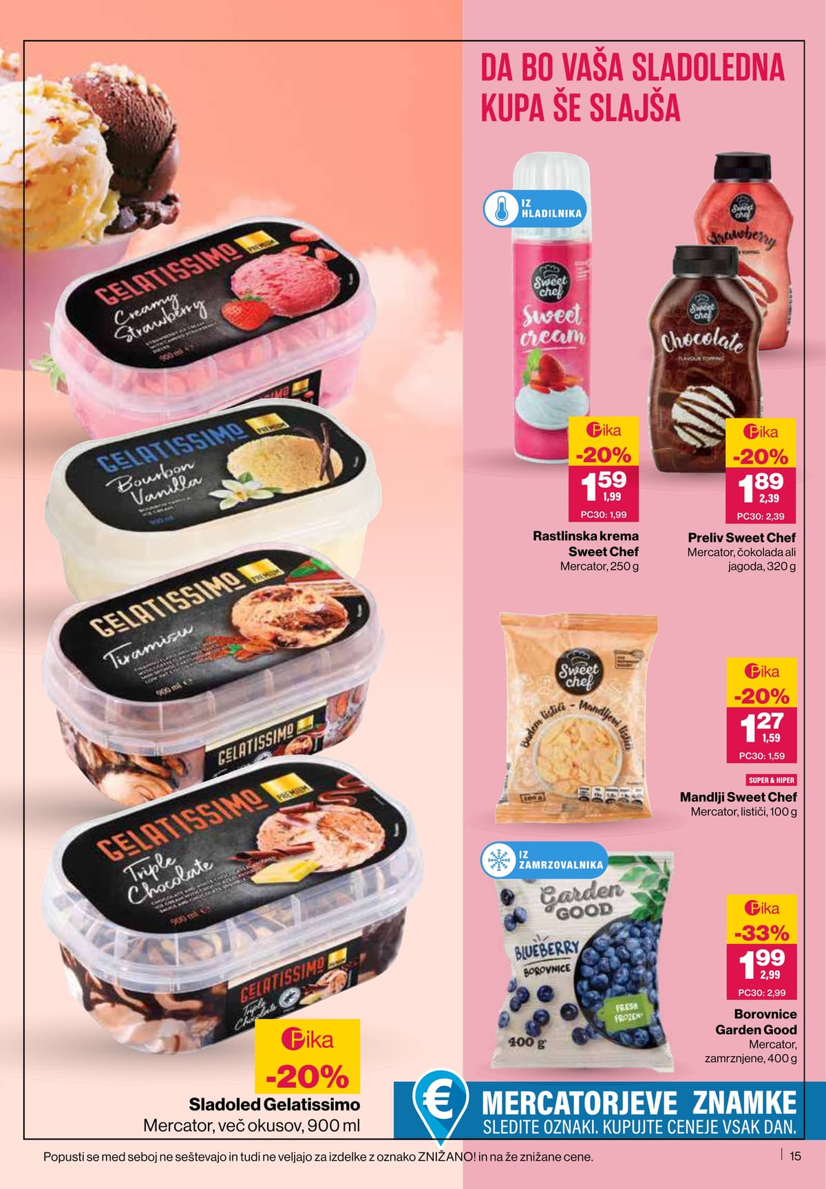 Stran 15. Mercator kataloga - Akcijska Ponudba od 21.04.2026.