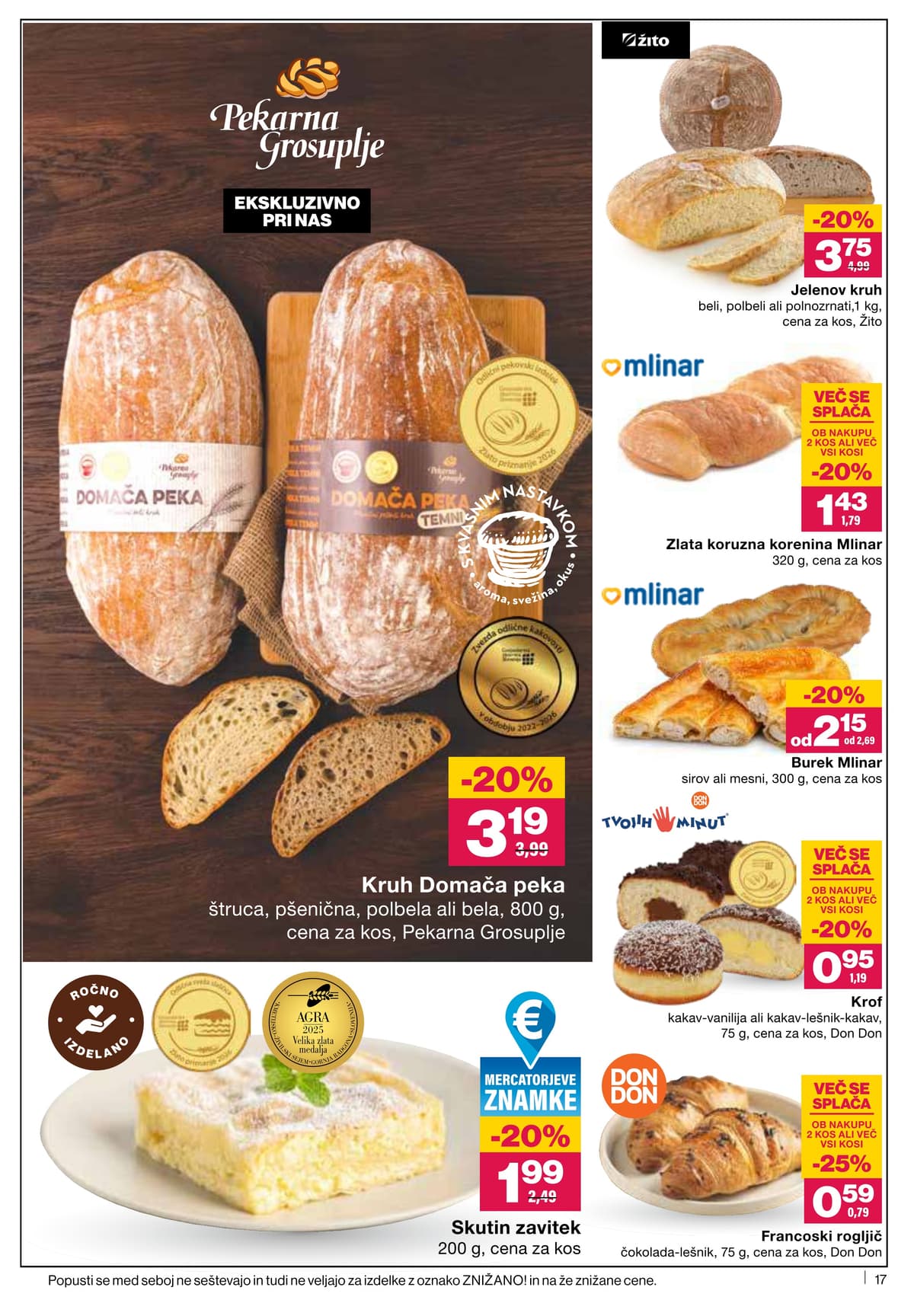 Stran 17. Mercator kataloga - Akcijska Ponudba od 21.04.2026.