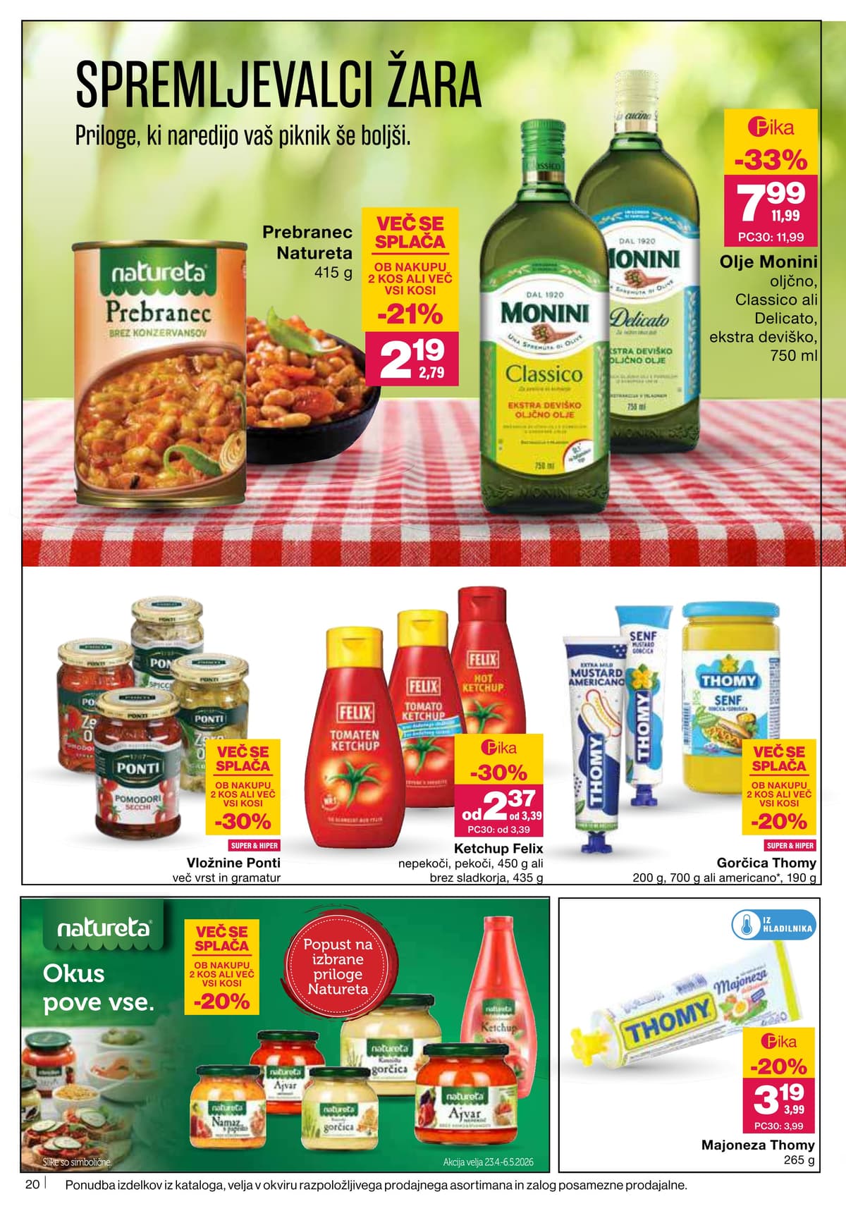 Stran 20. Mercator kataloga - Akcijska Ponudba