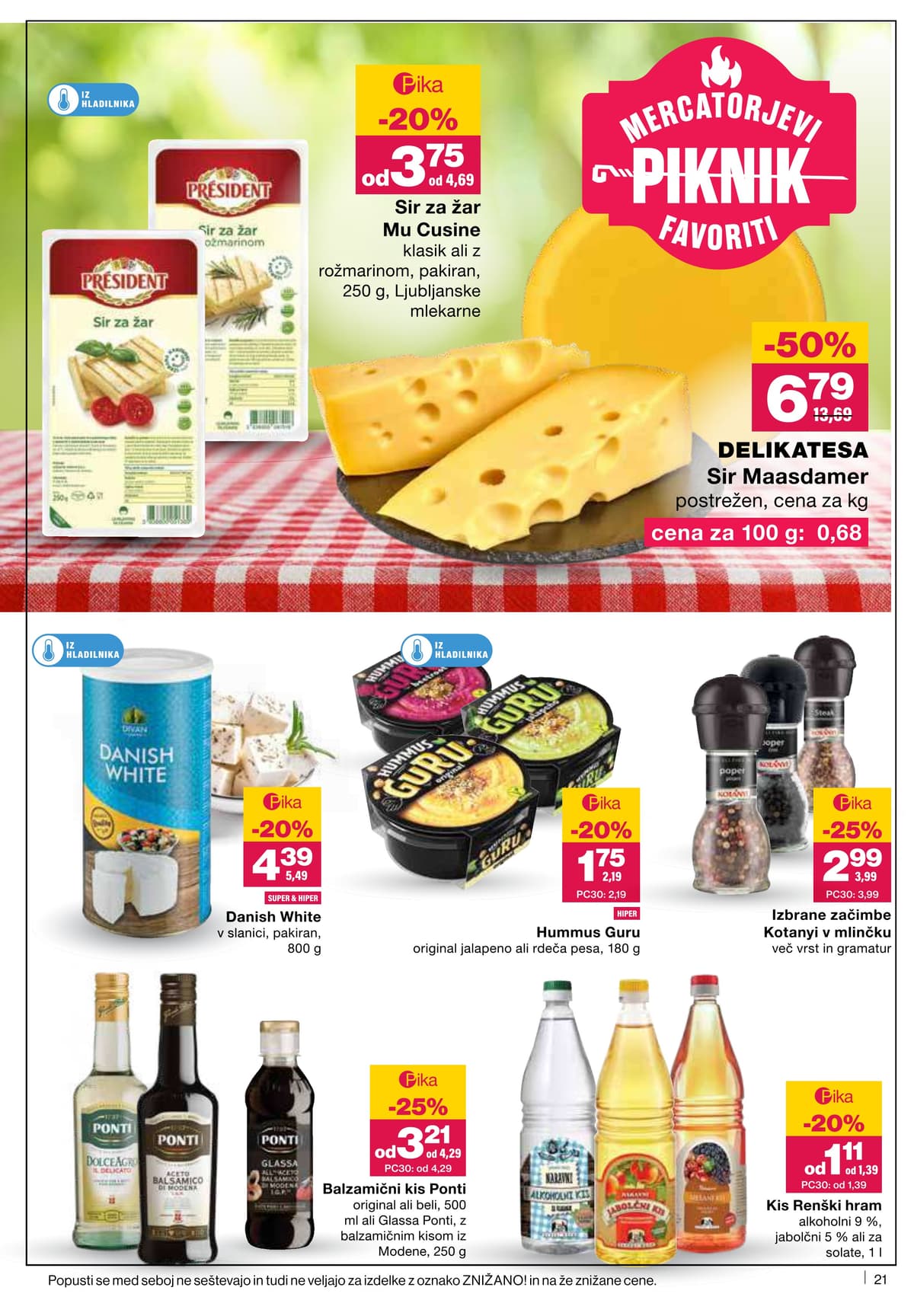 Stran 21. Mercator kataloga - Akcijska Ponudba