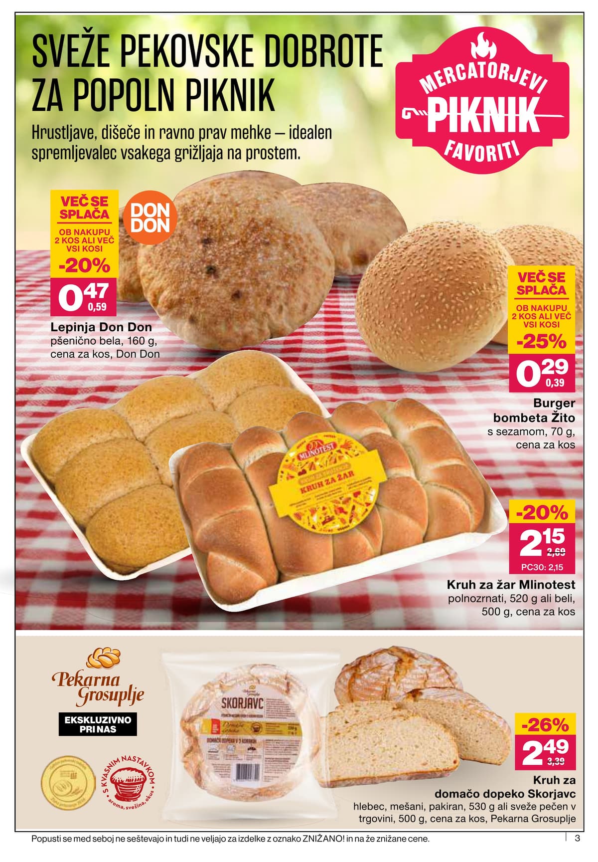 Stran 3. Mercator kataloga - Akcijska Ponudba