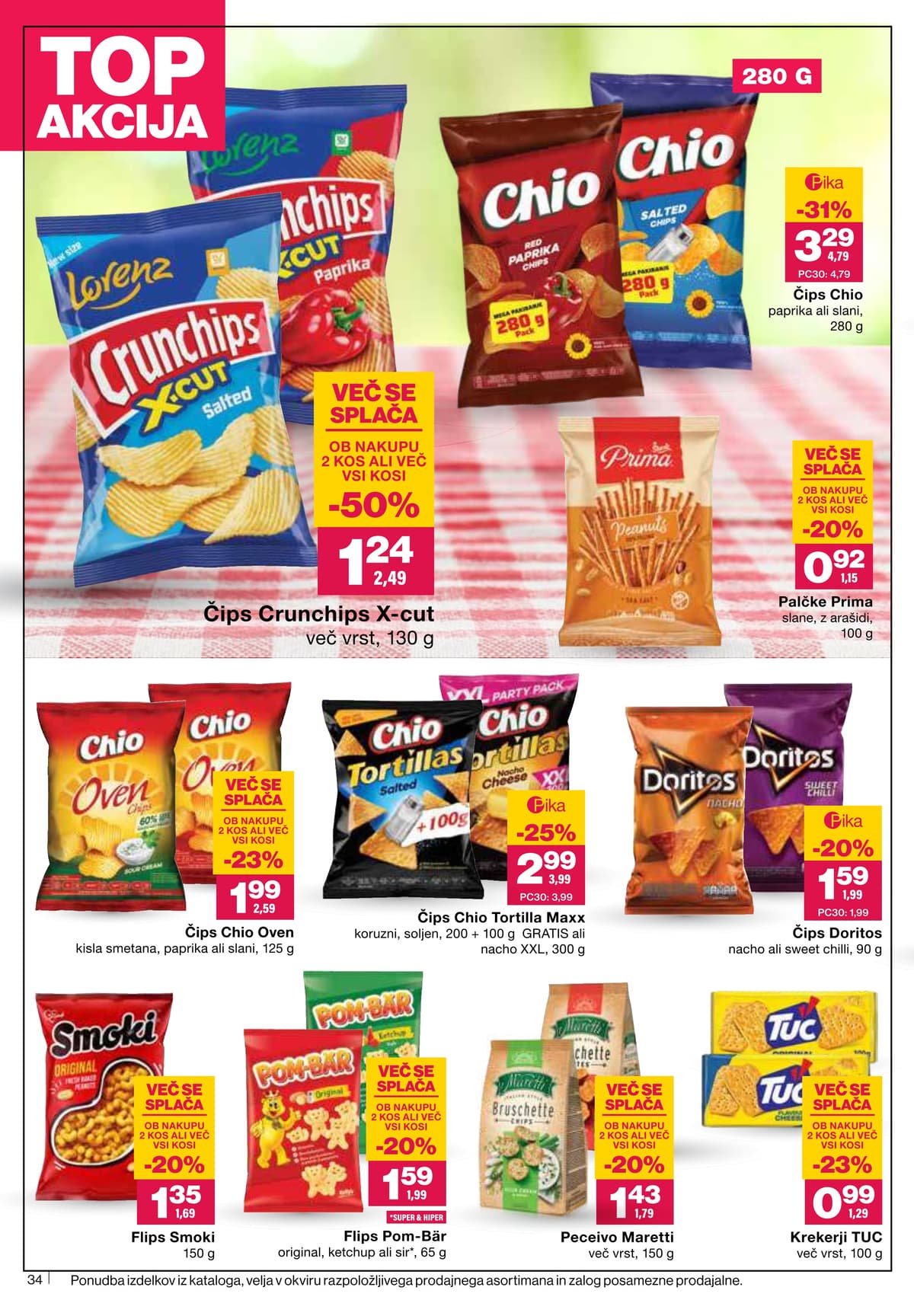 Stran 34. Mercator kataloga - Akcijska Ponudba od 21.04.2026.