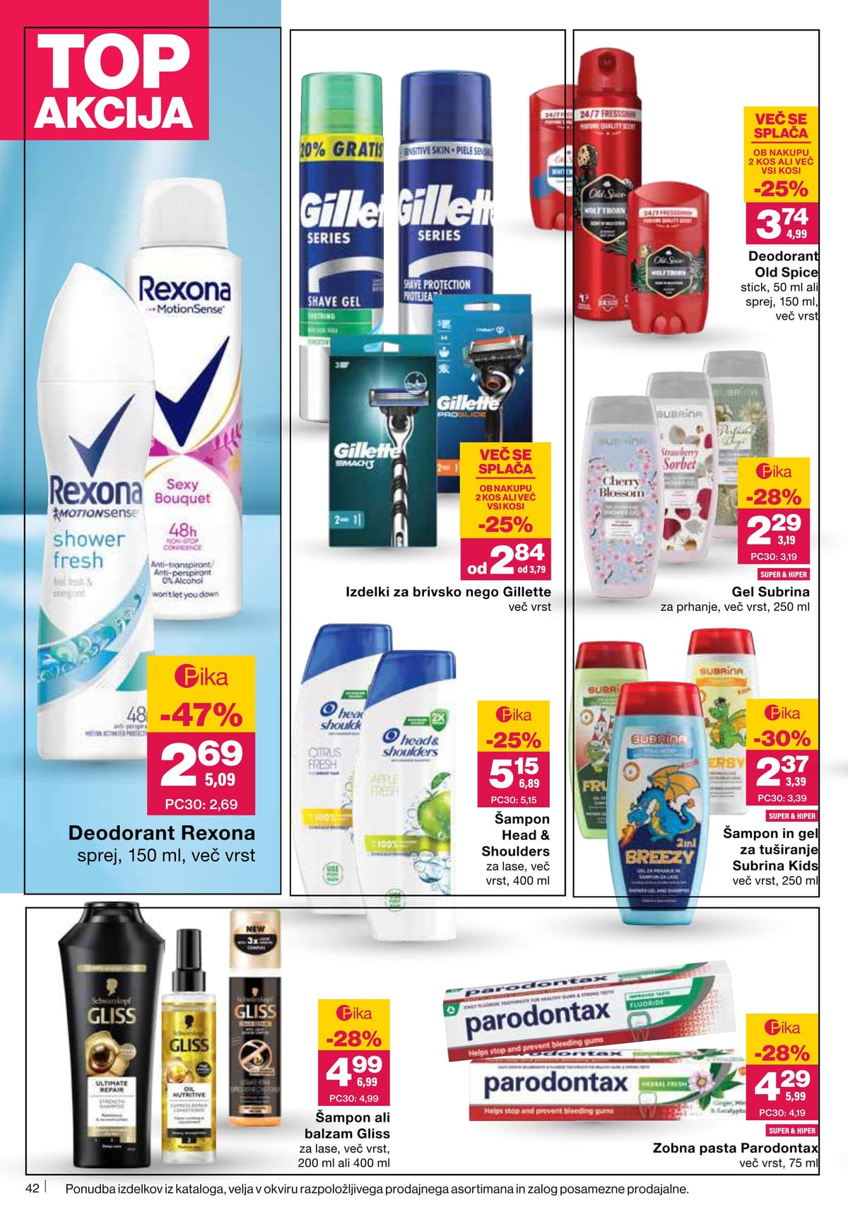 Stran 42. Mercator kataloga - Akcijska Ponudba