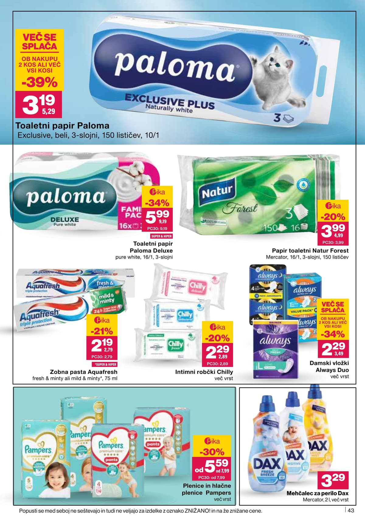 Stran 43. Mercator kataloga - Akcijska Ponudba